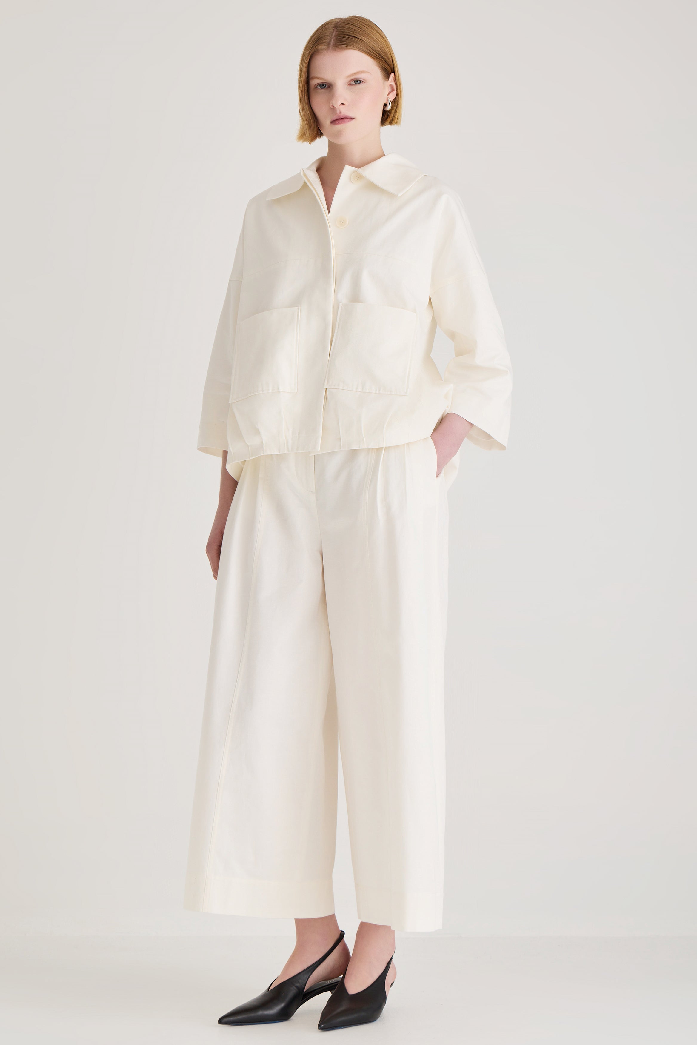 Solara Jacket in Ivoire
