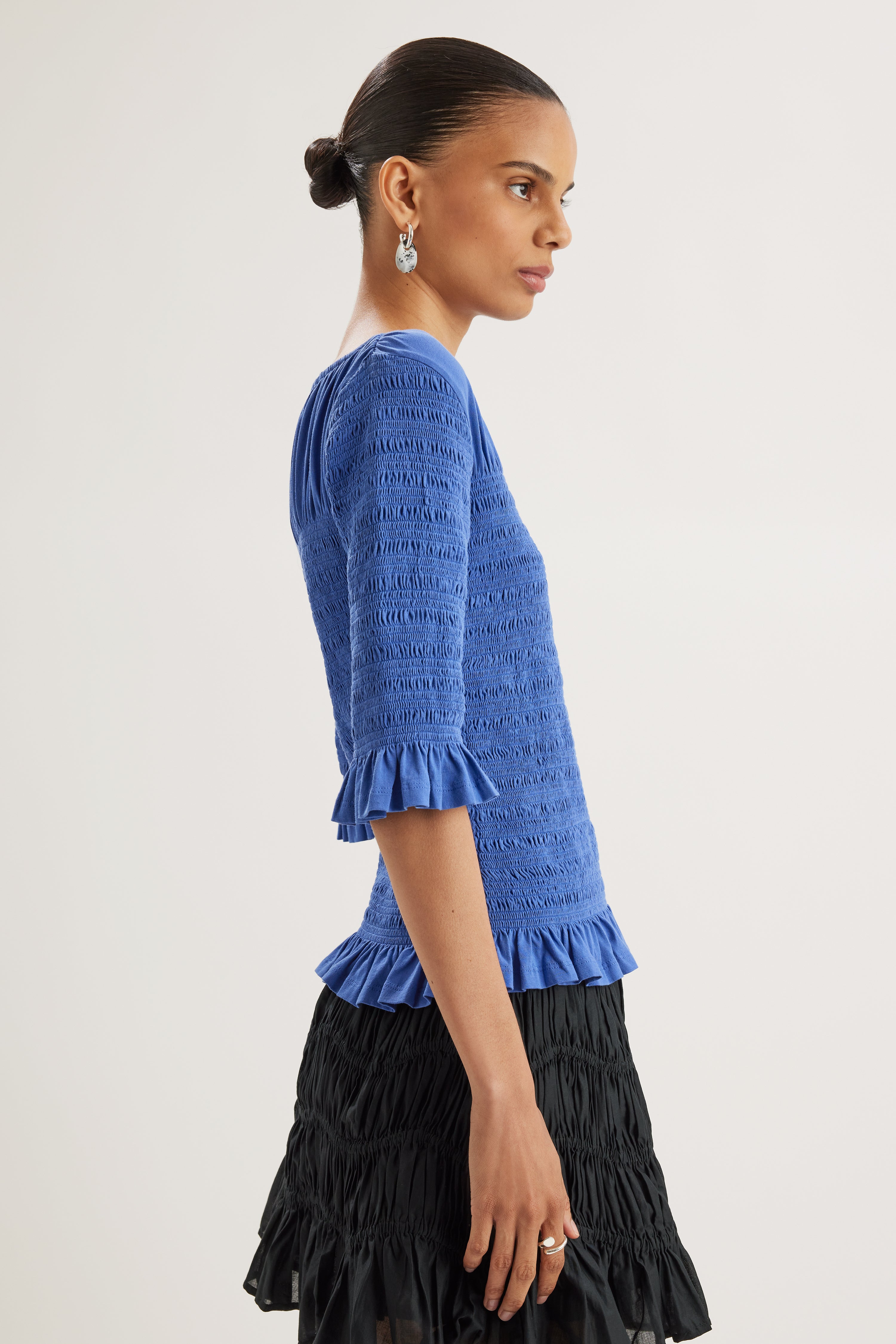 Apolline Top in Azure