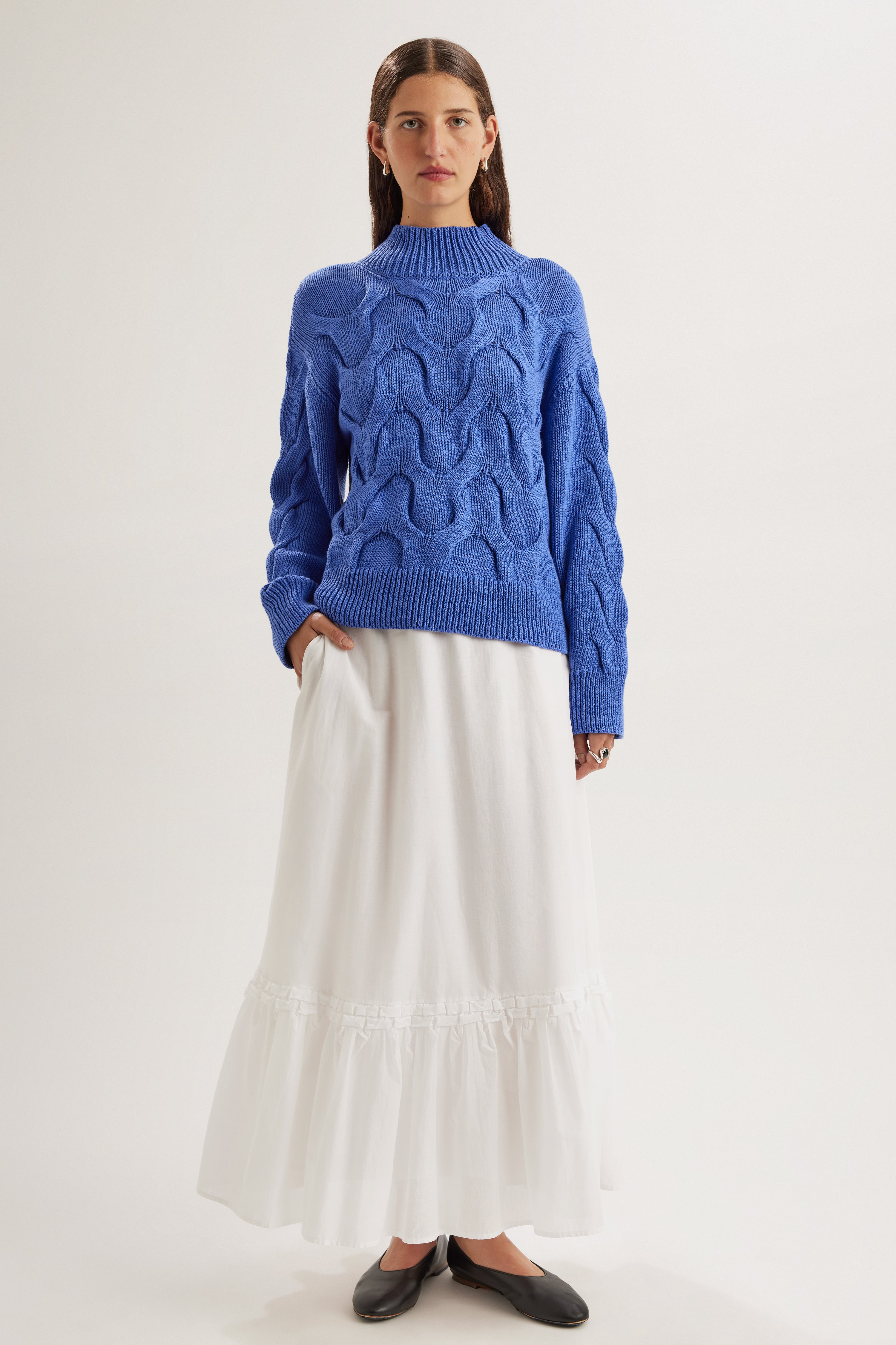 Amira Sweater in Azure