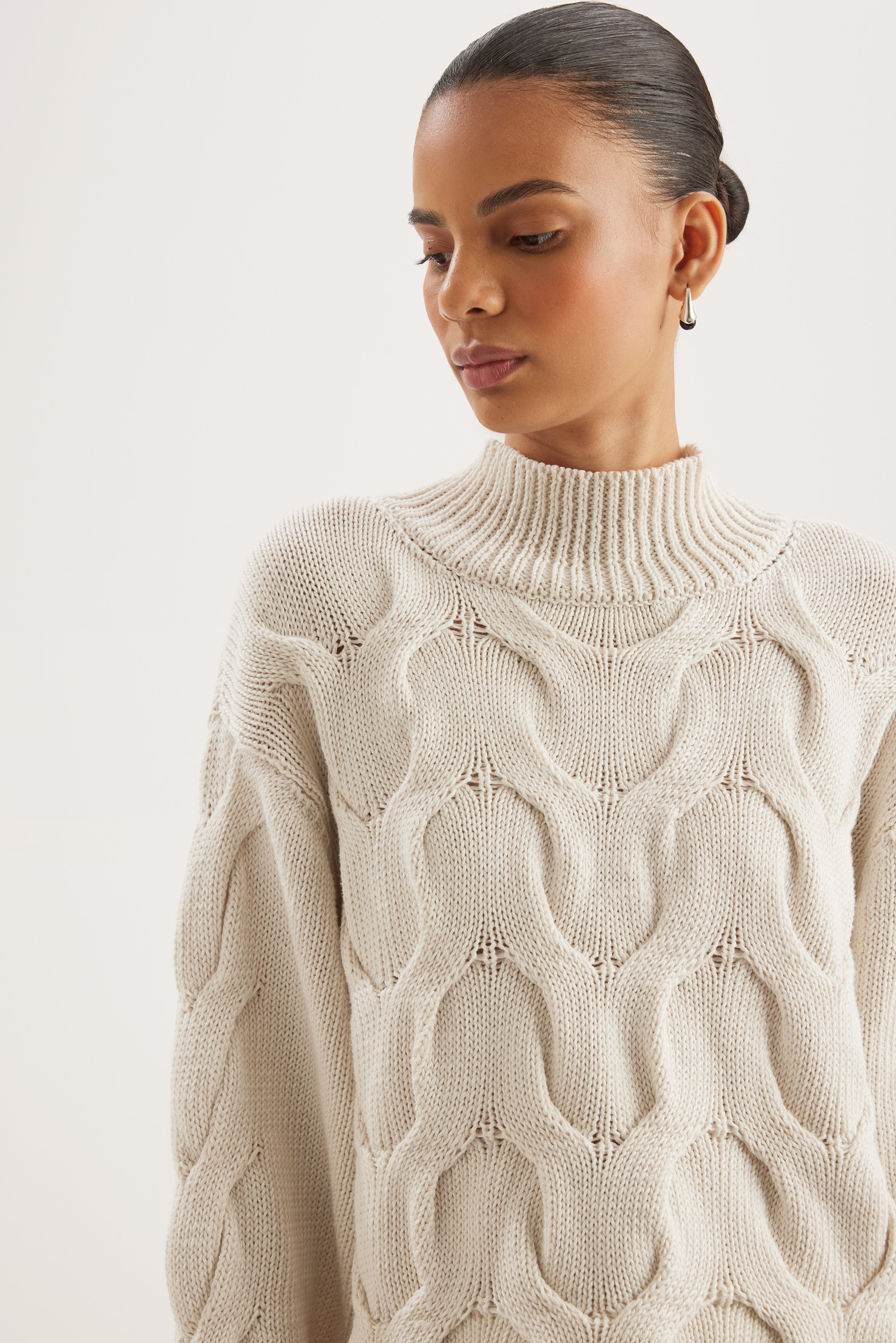 Amira Sweater in Cream