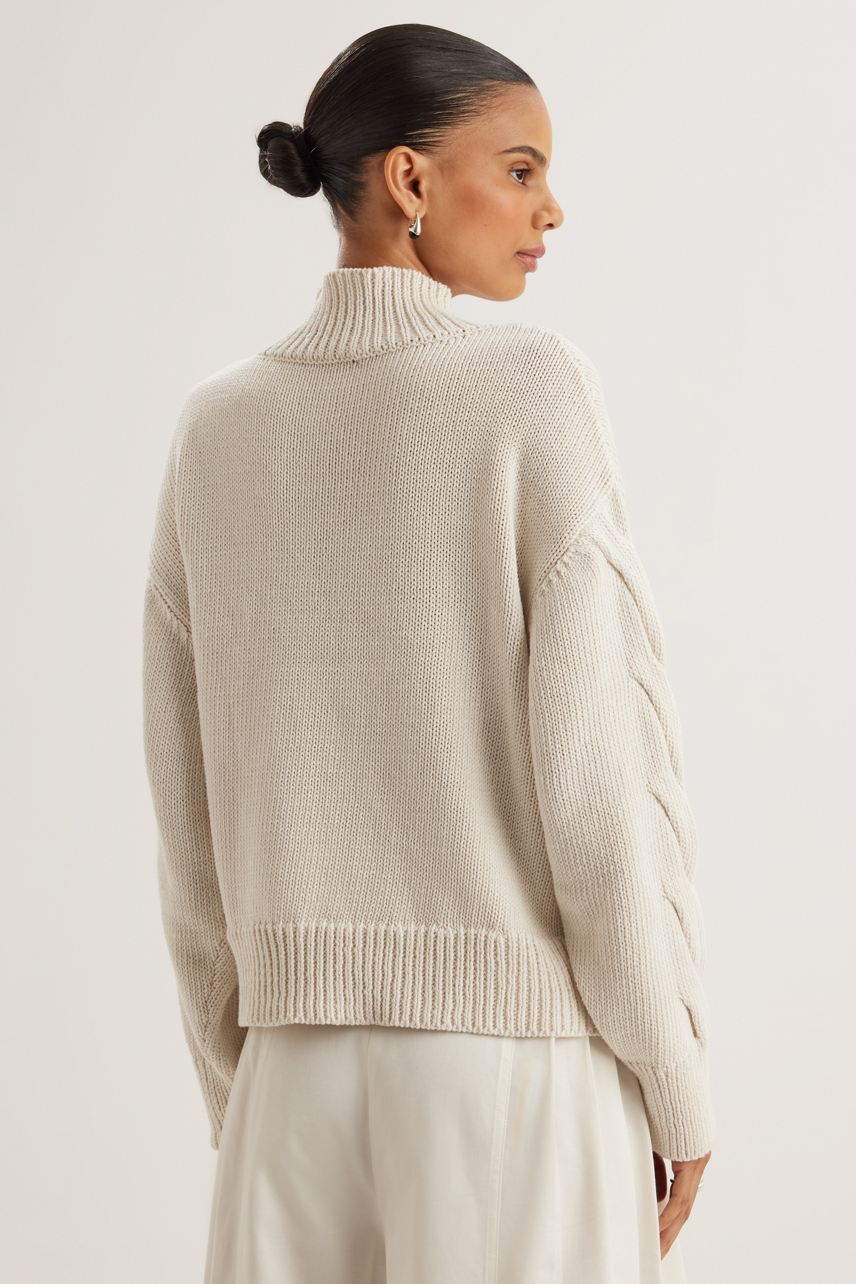 Amira Sweater in Cream