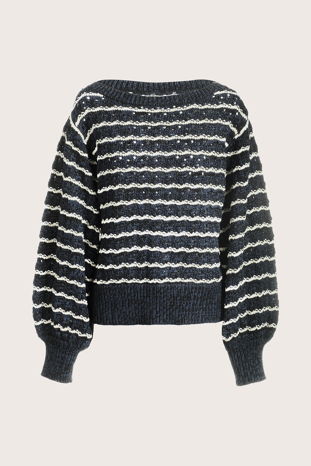 Cy Sweater in Midnight Cream