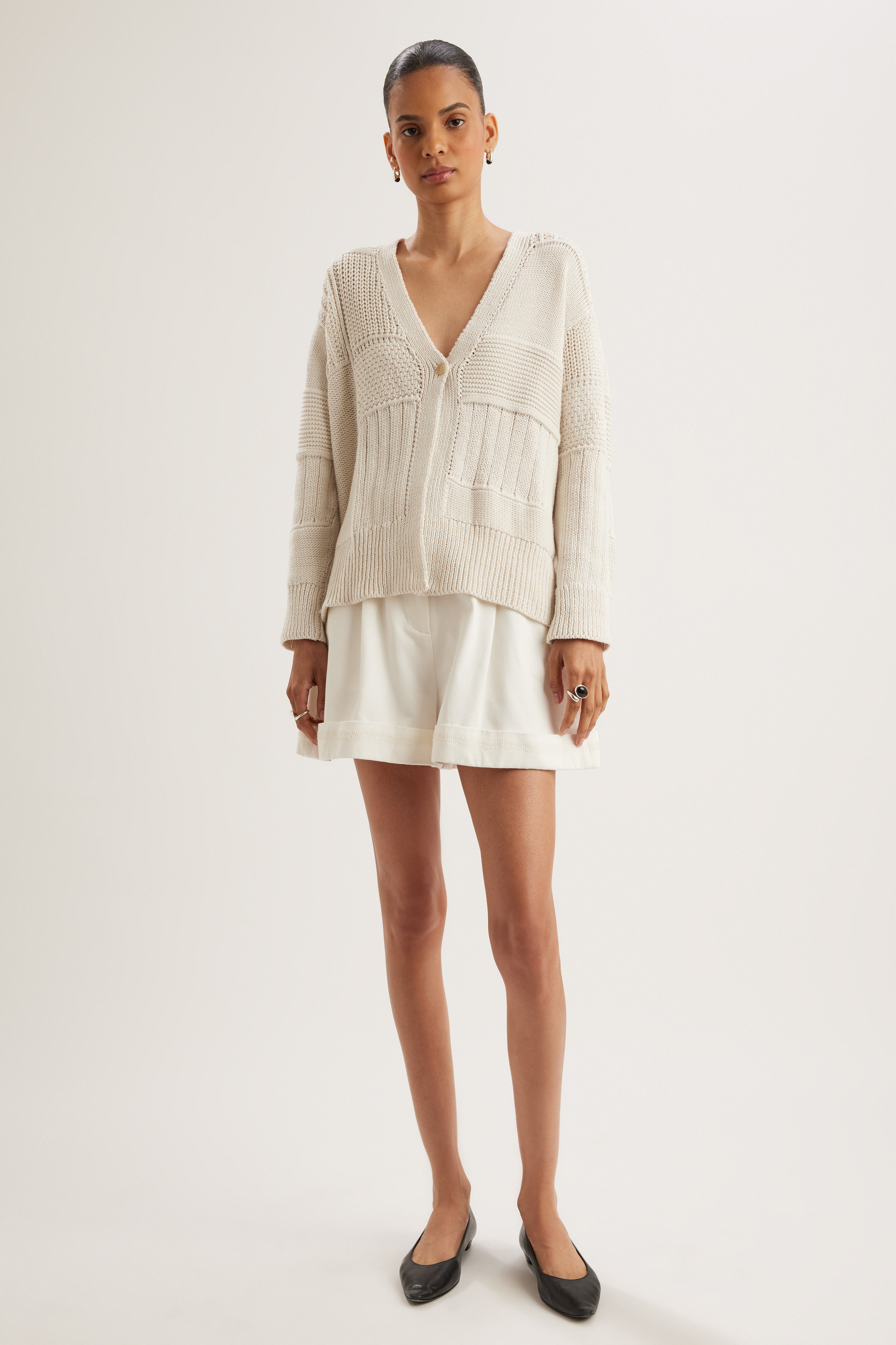 Arsta Cardigan in Cream