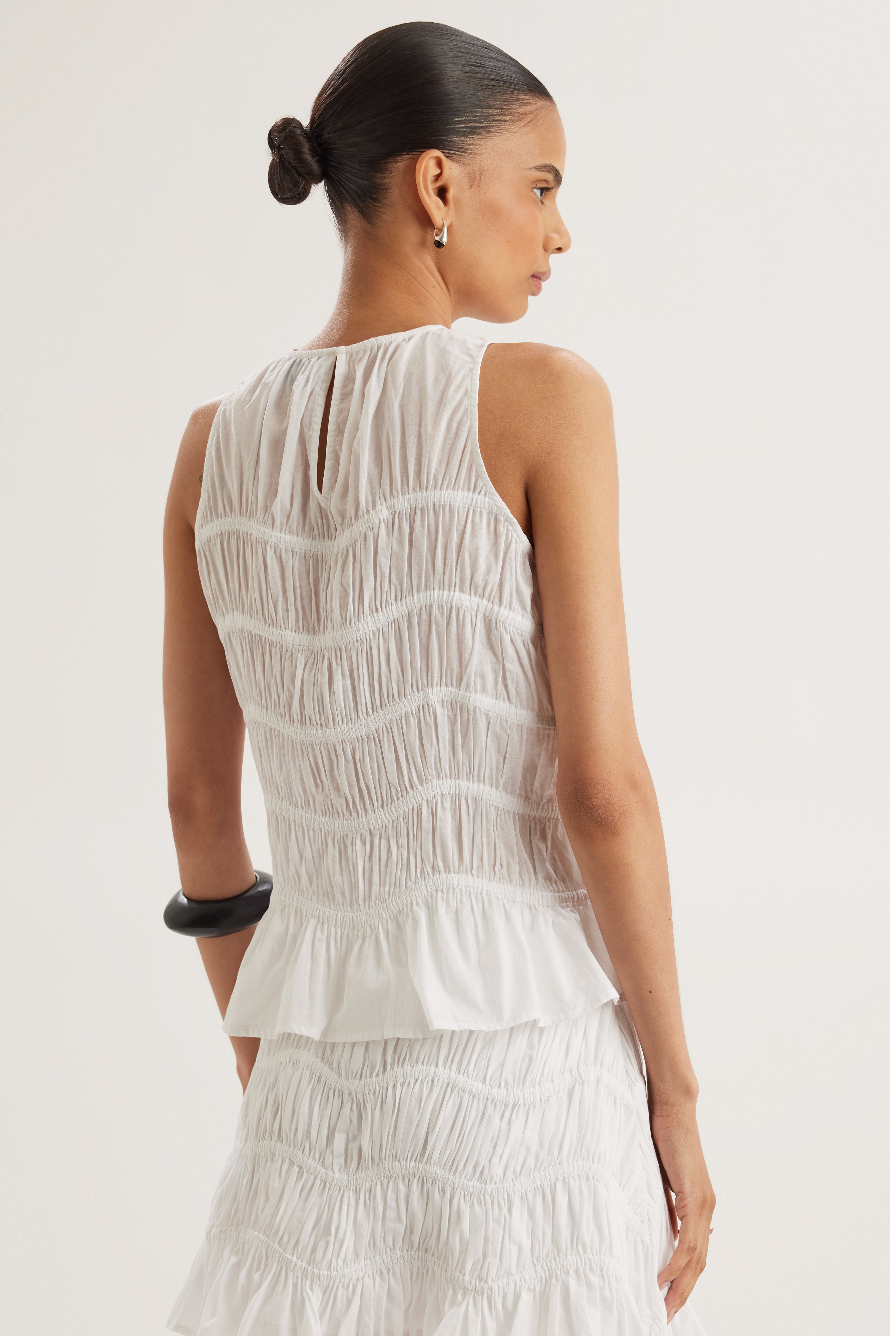 Josette Top in White