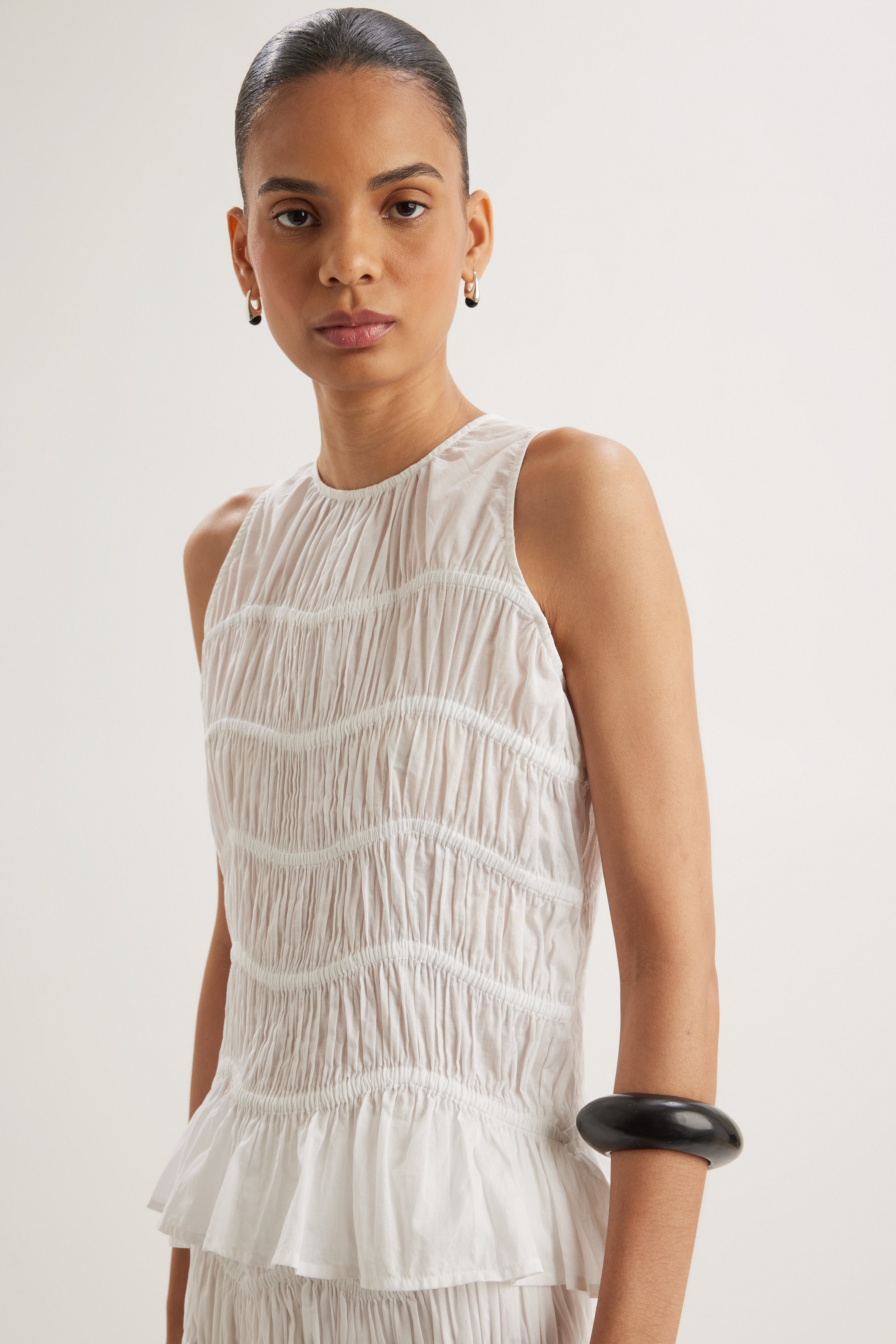 Josette Top in White