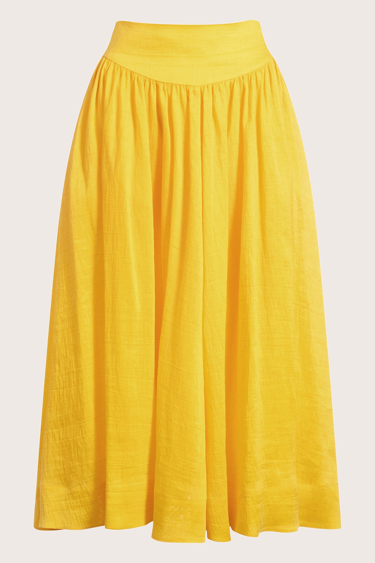 Mire Skirt in Lemon