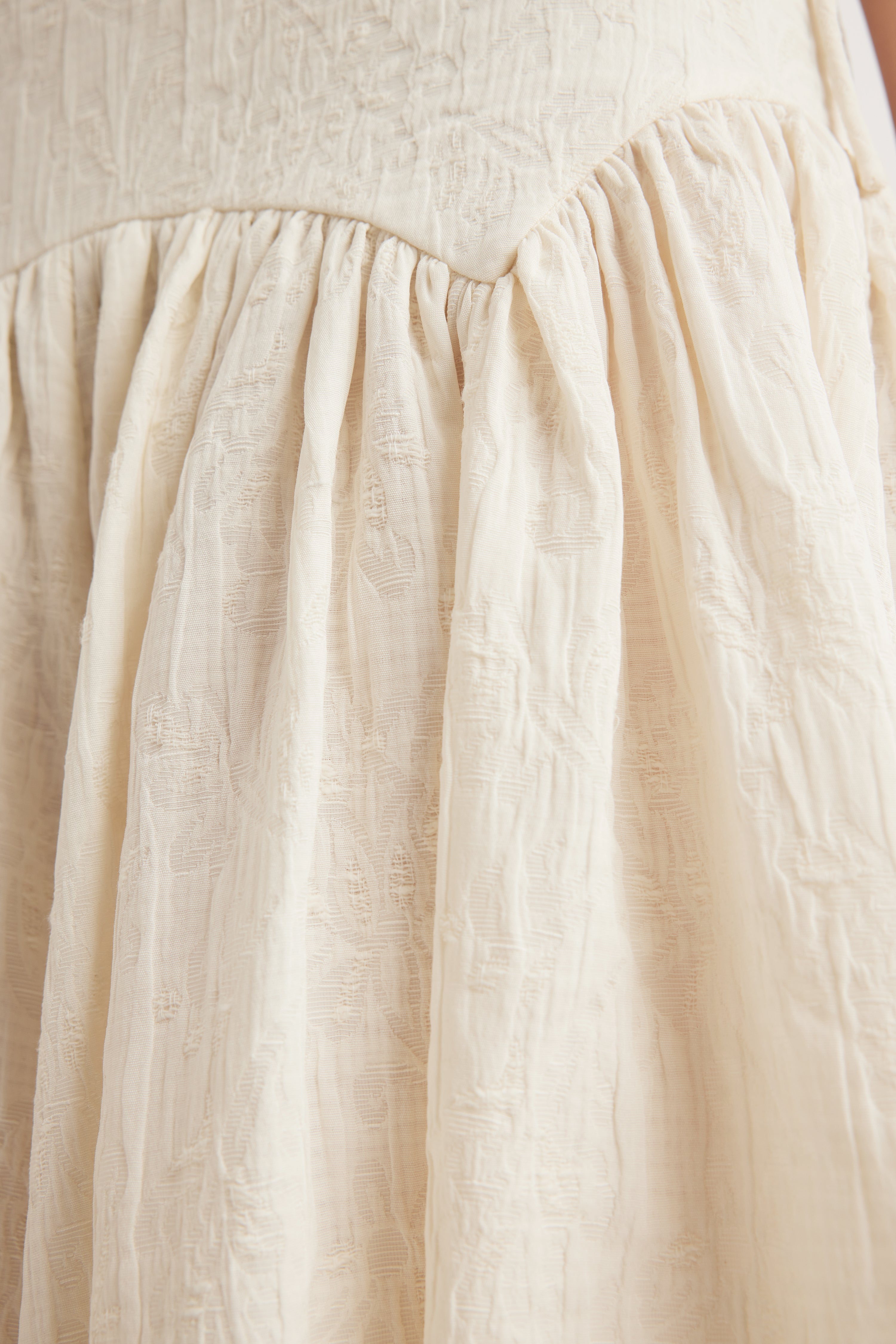 Marée Skirt in Cream