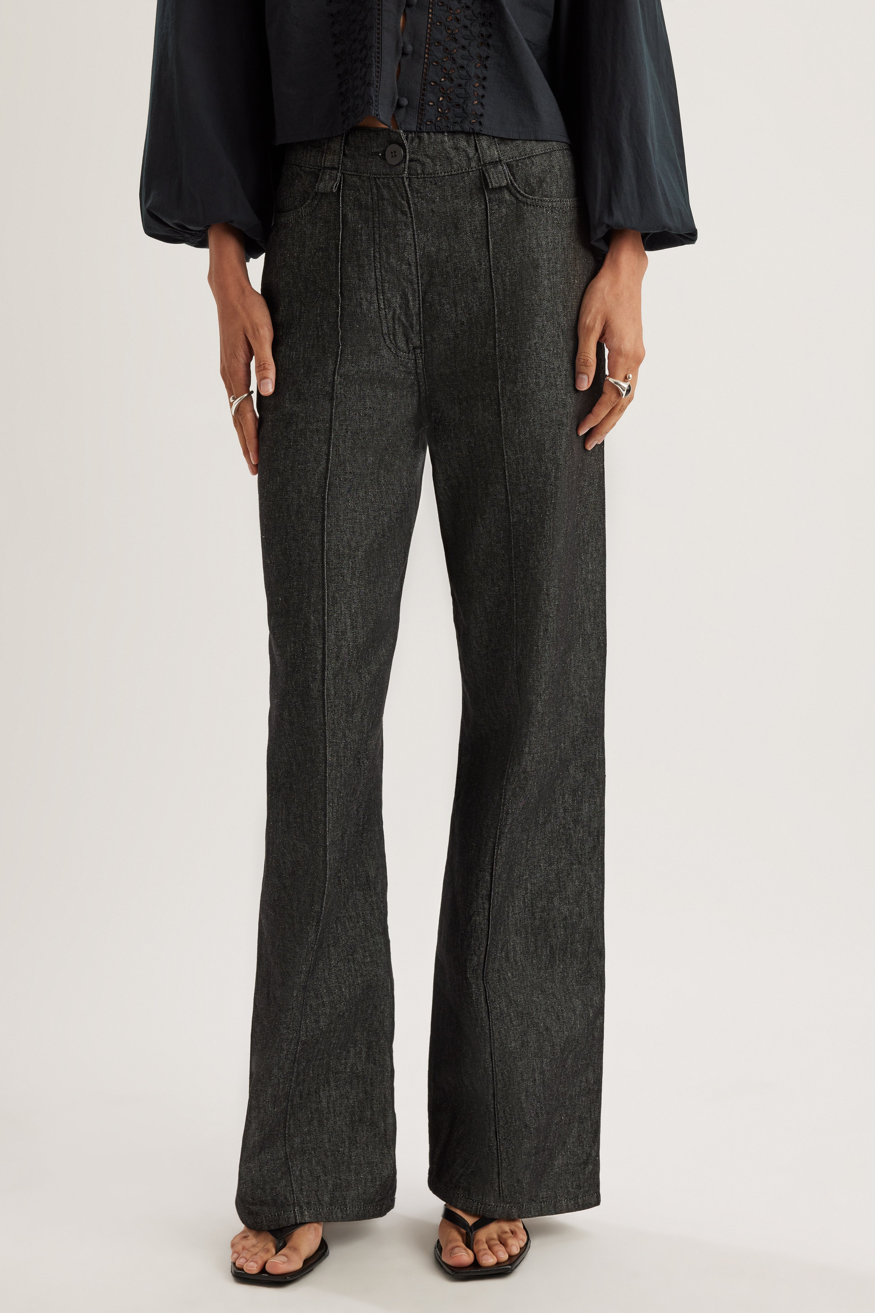 Egan Pant in Black Wash