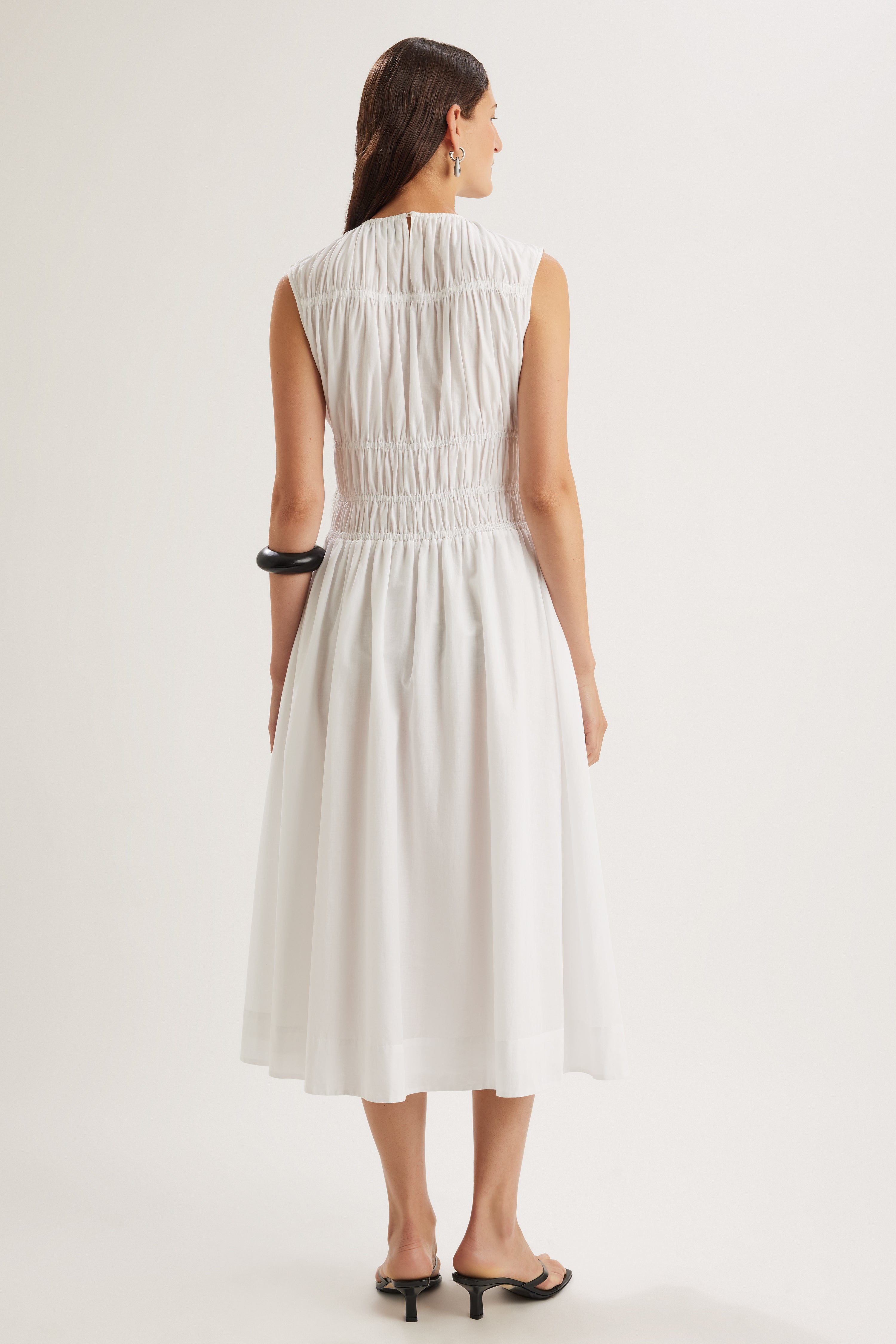 Villard Dress in White