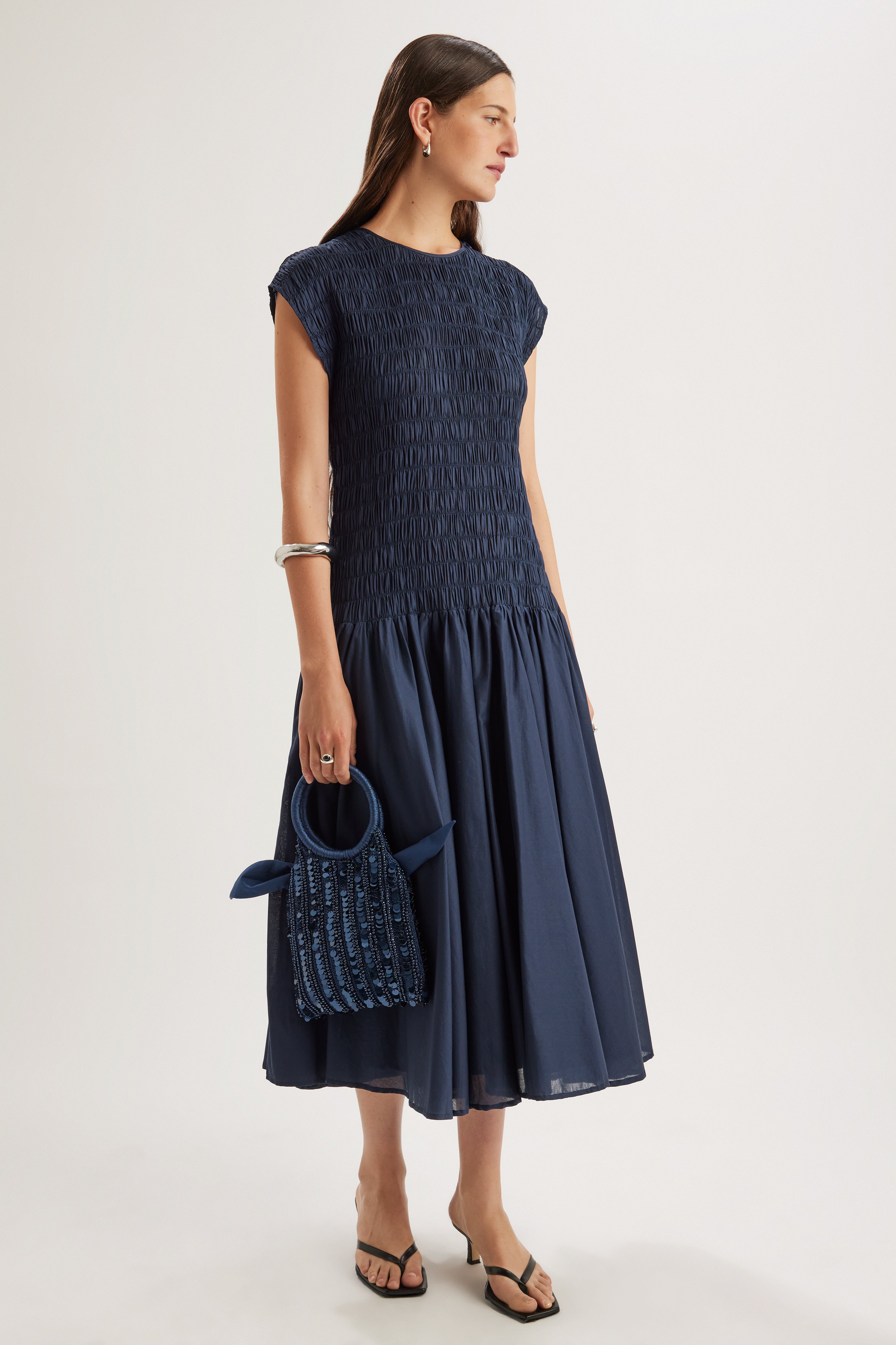 Maris Embellished Bag in Midnight