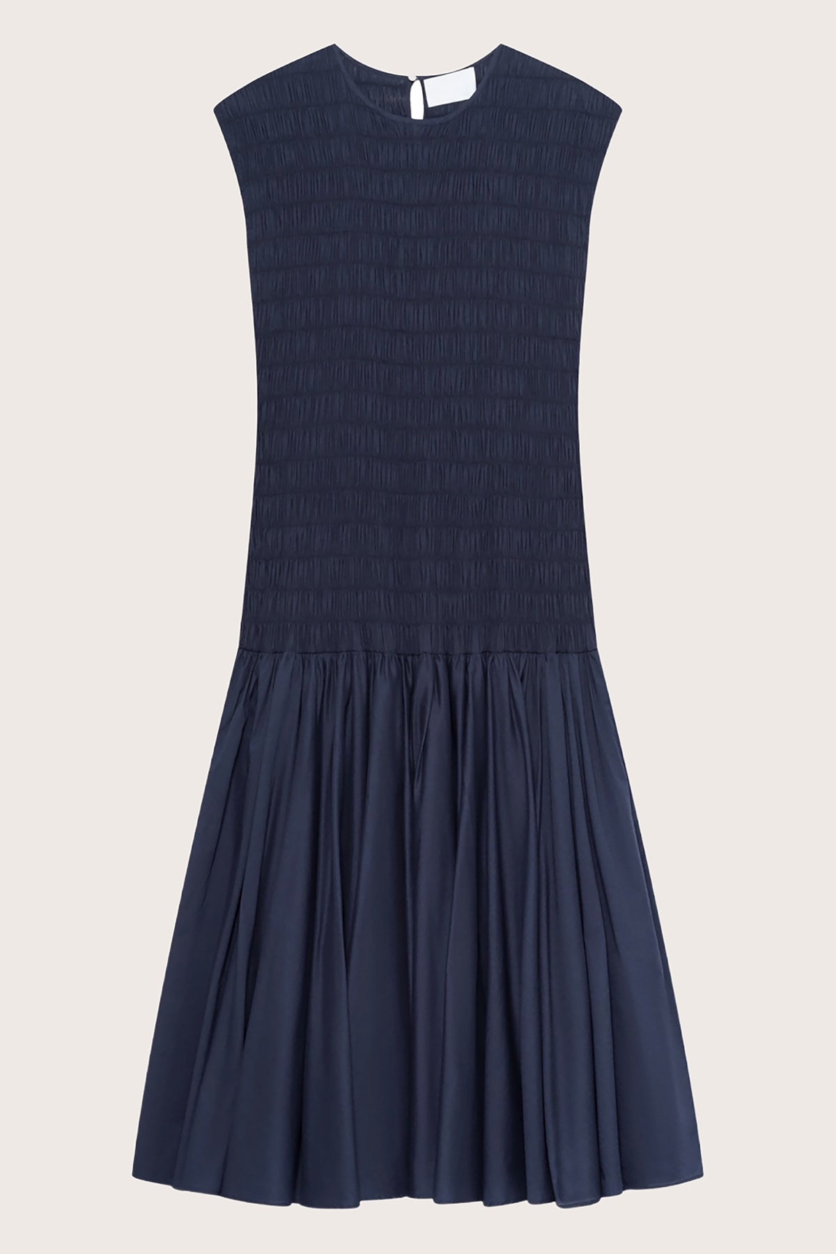 sachin and babi light blue dress Nani Eyelet Dropwaist Dress in Navy main image 1