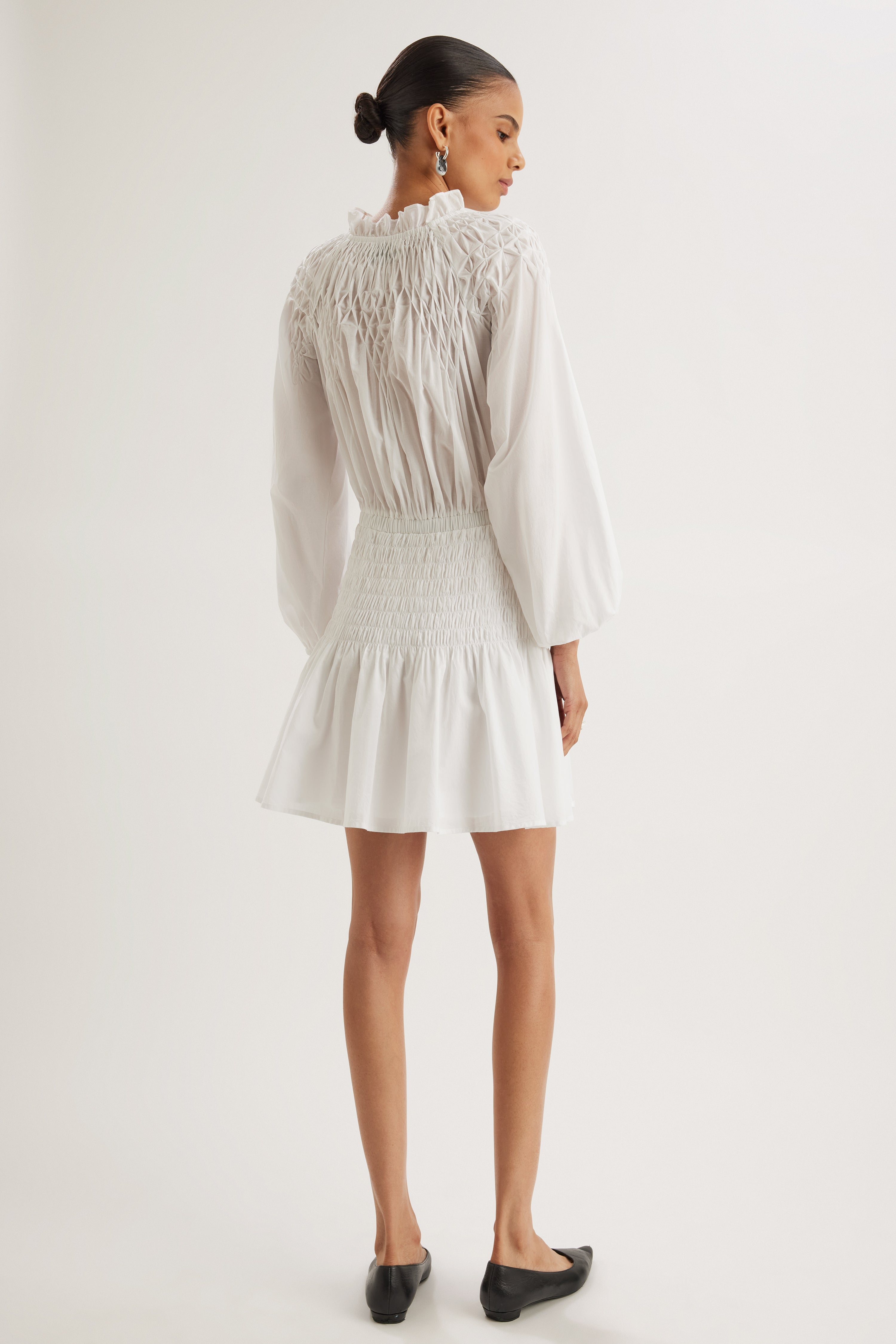 Céleste Dress in White