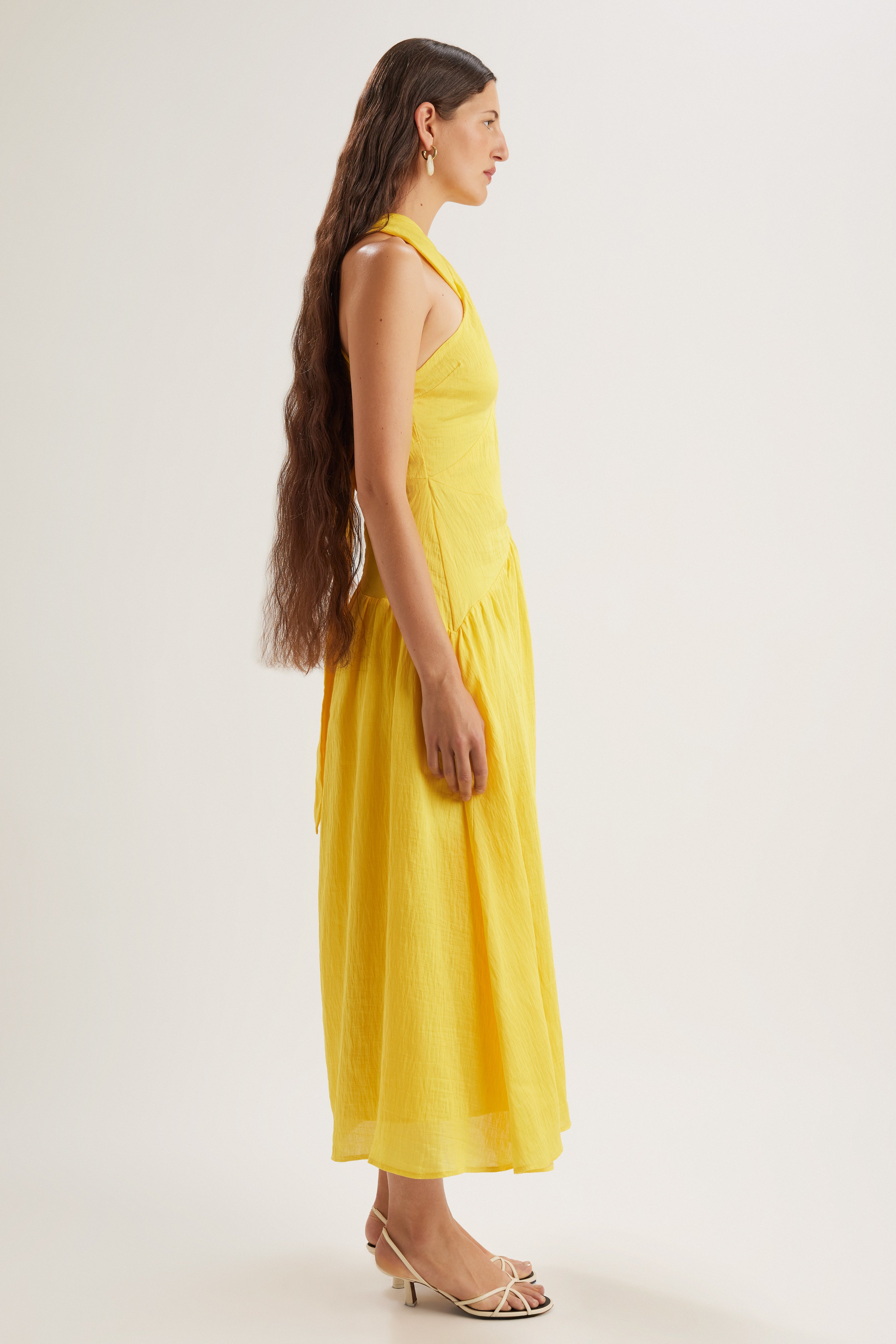 Zadie Dress in Lemon