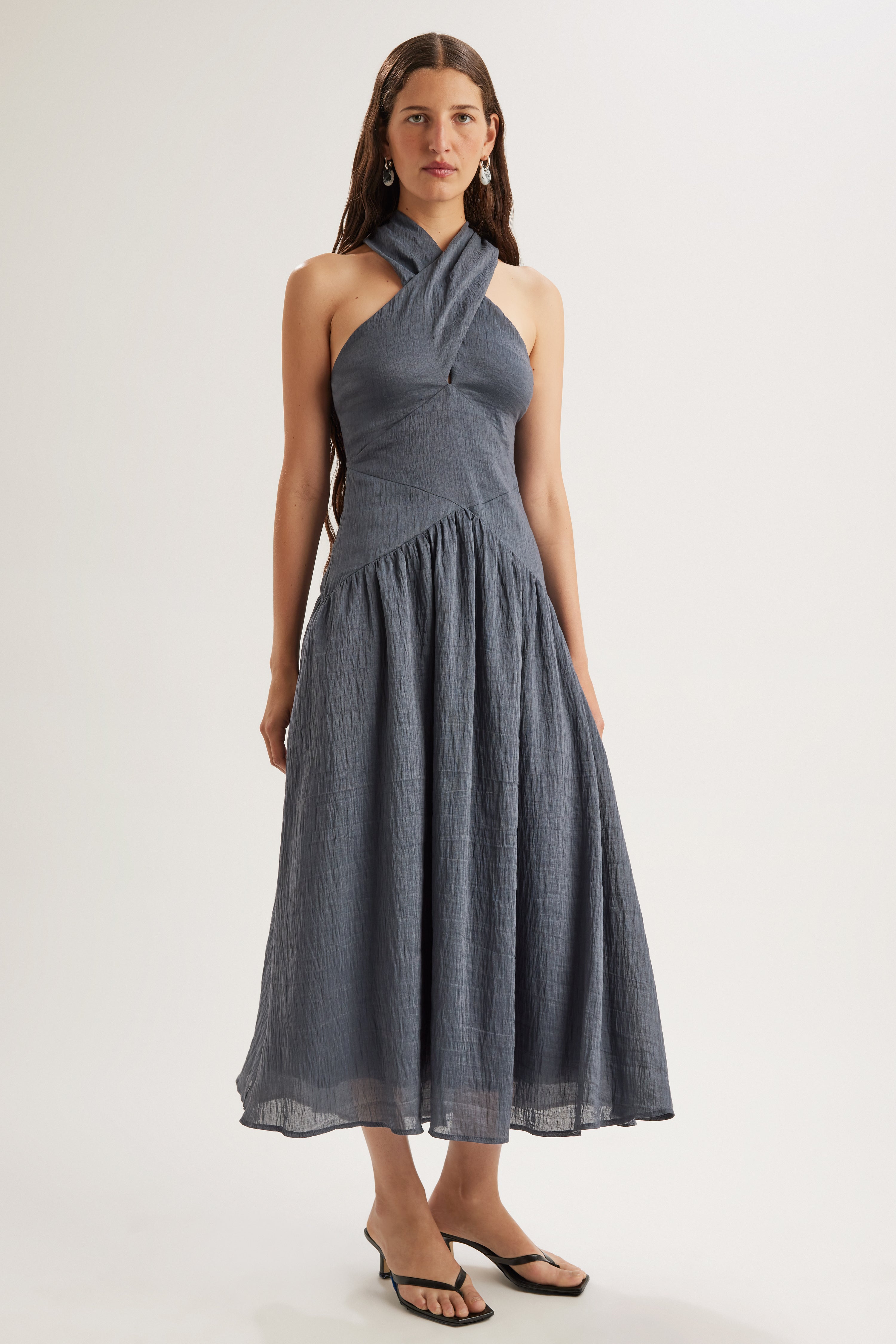 deres ジレ Zadie Dress in Midnight