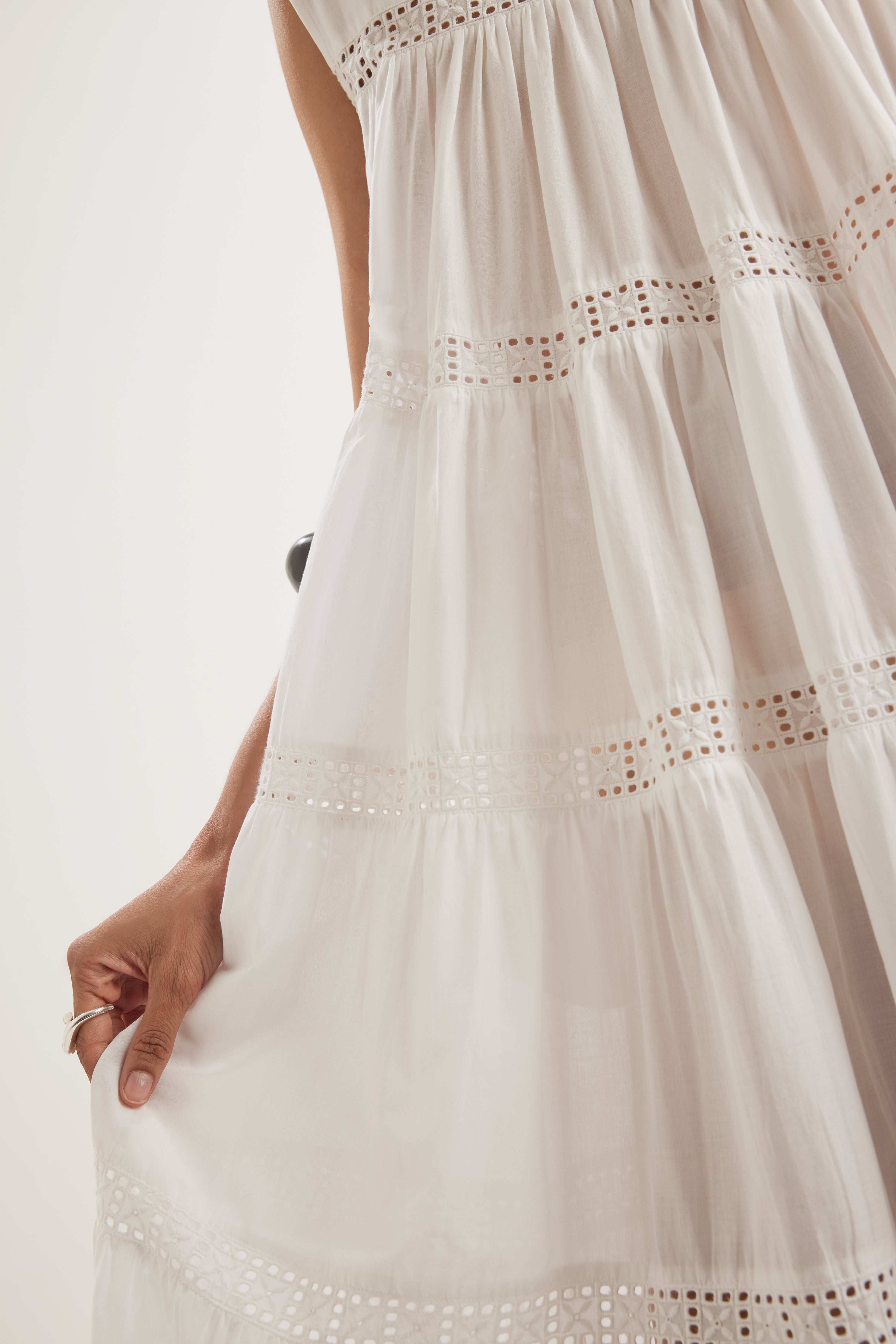 Saradine Dress in White