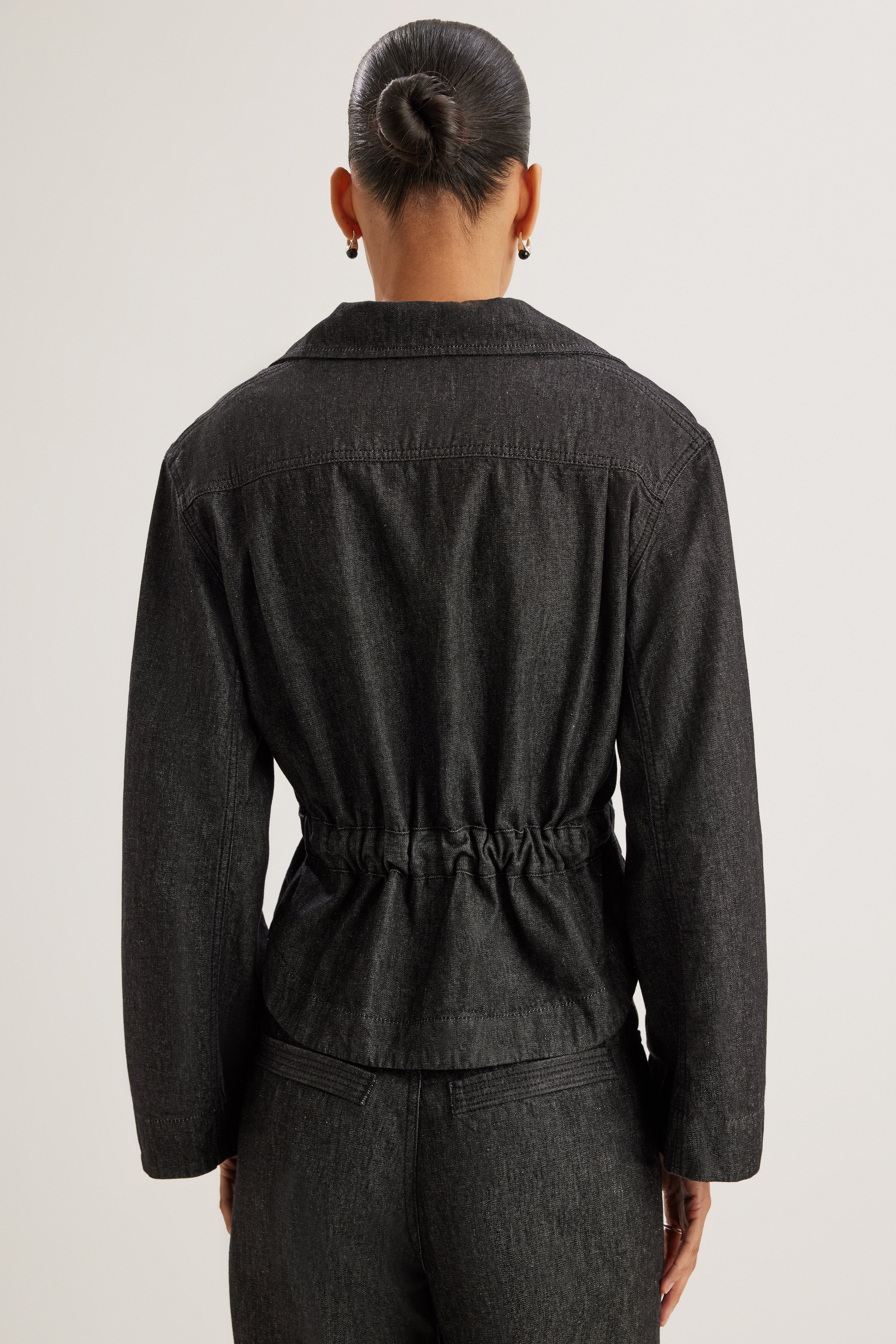 Milton Jacket in Black Wash