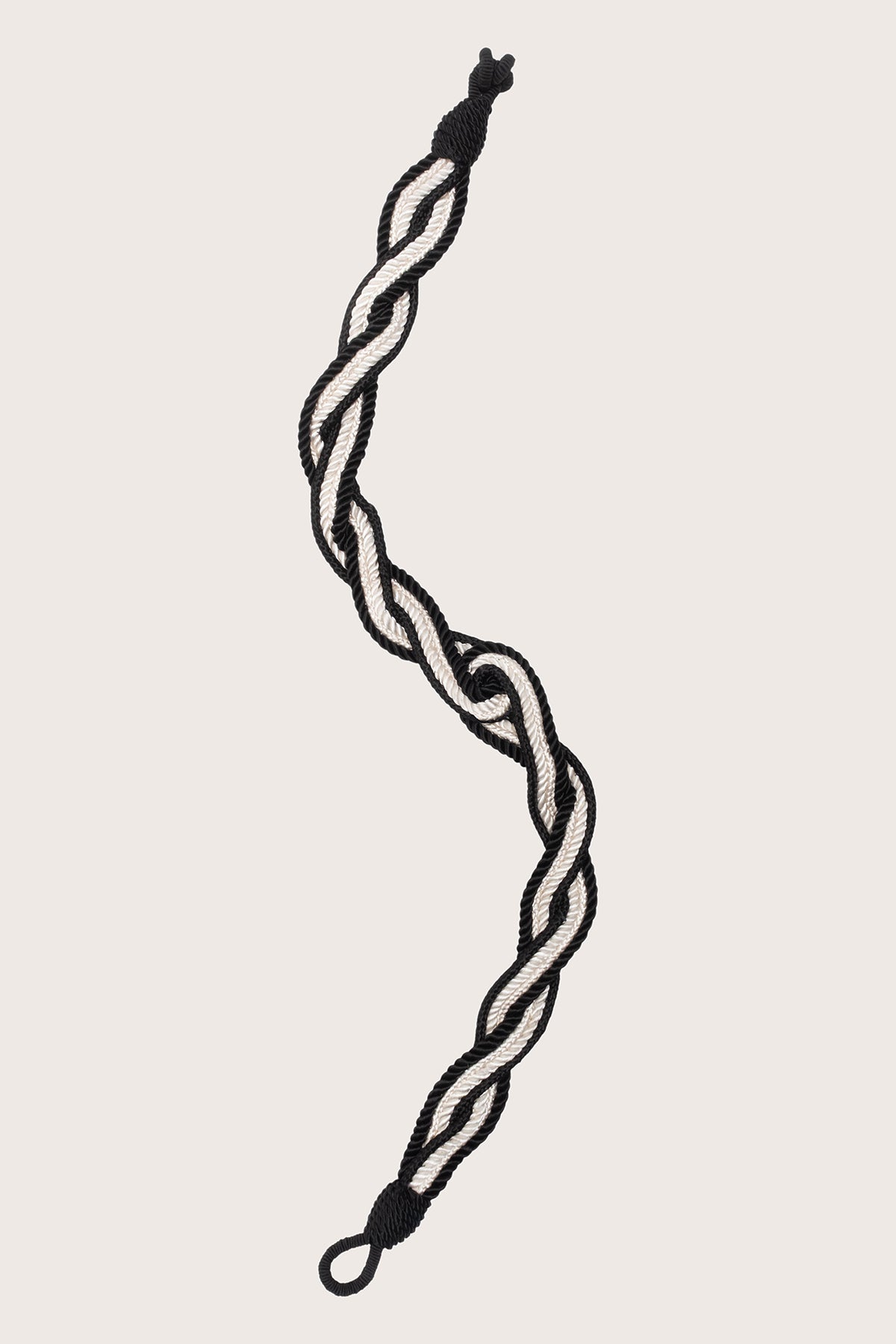 Nayla Belt in Black/Stone