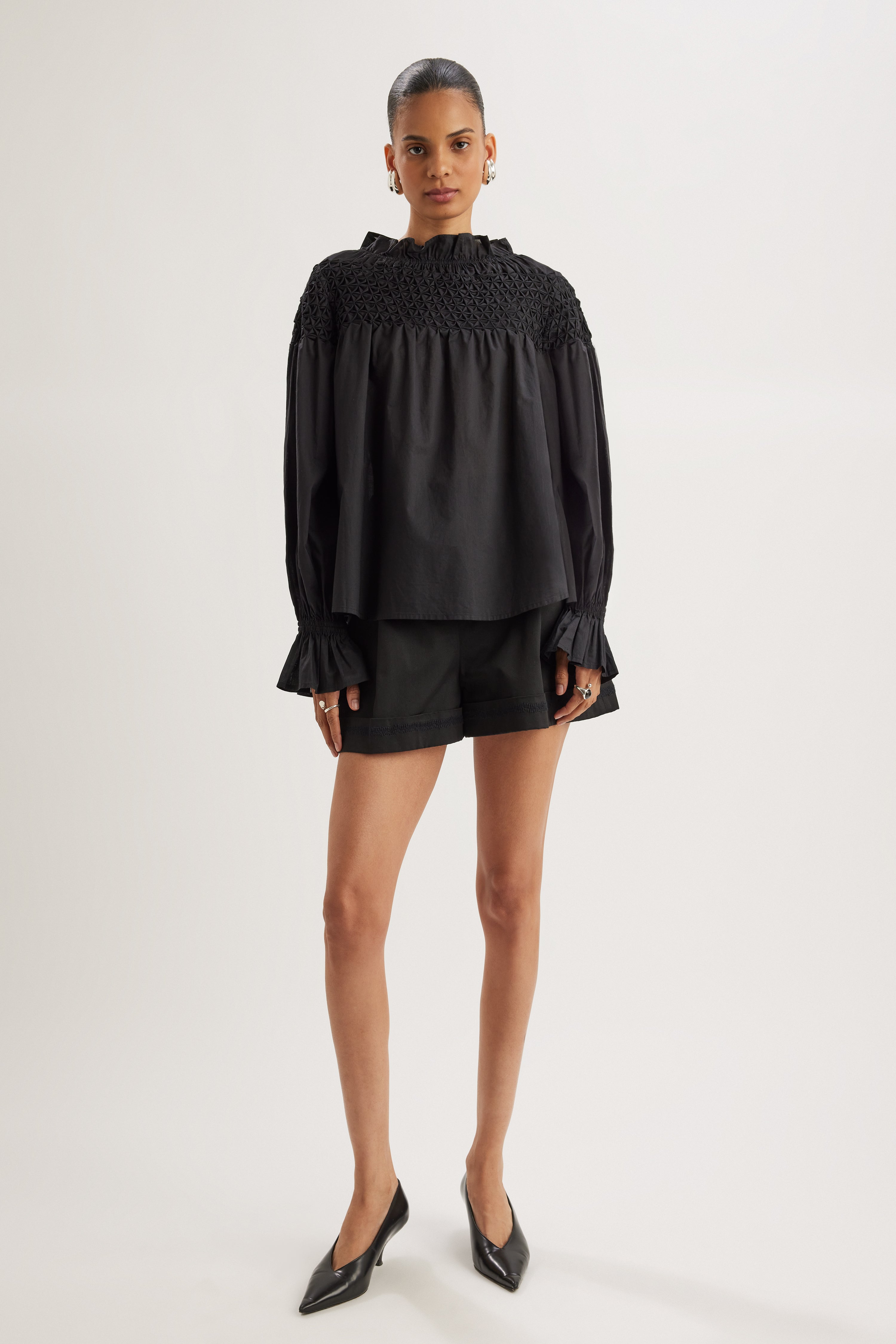 Majorelle Top in Black