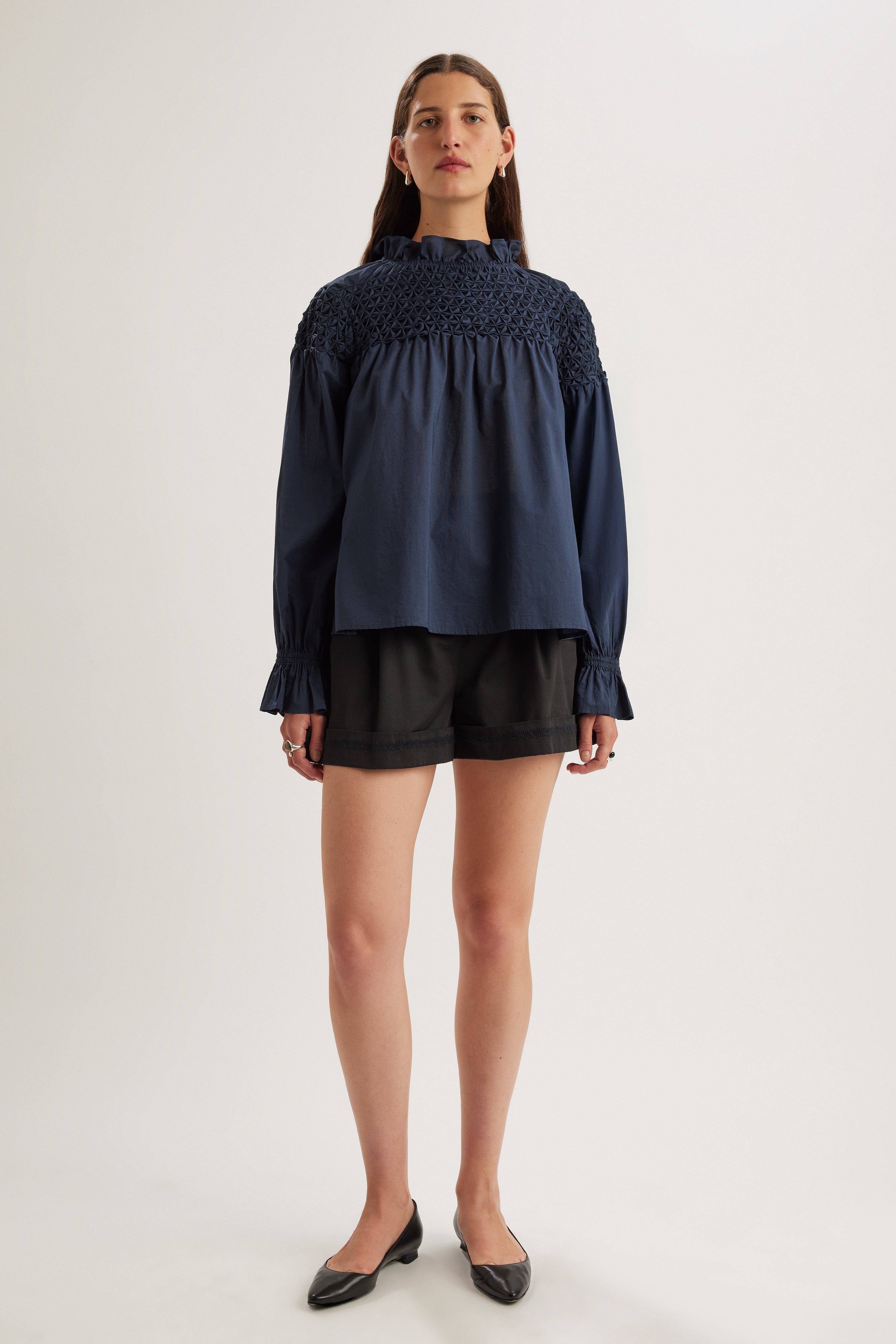 Majorelle Top in Navy