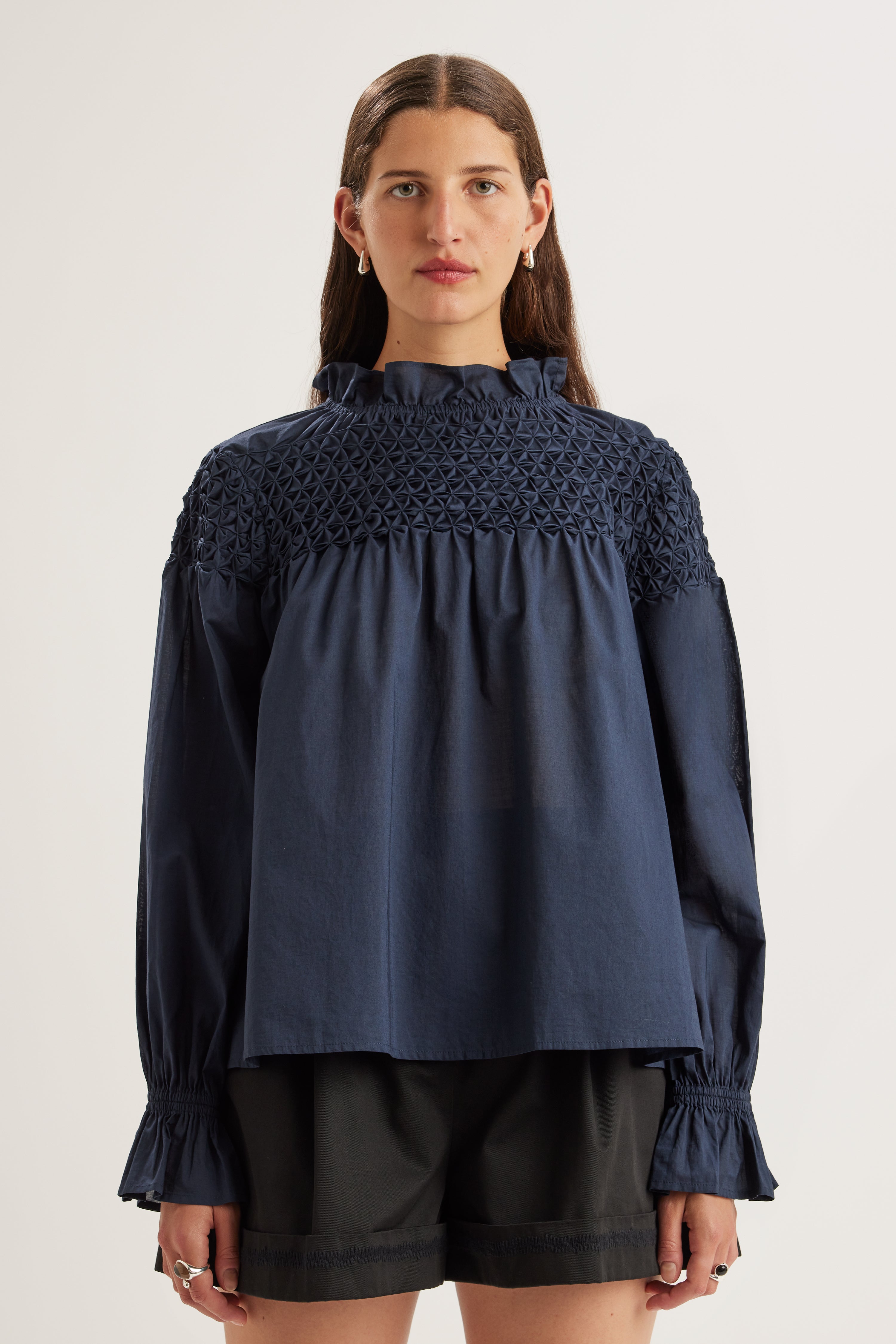Majorelle Top in Navy