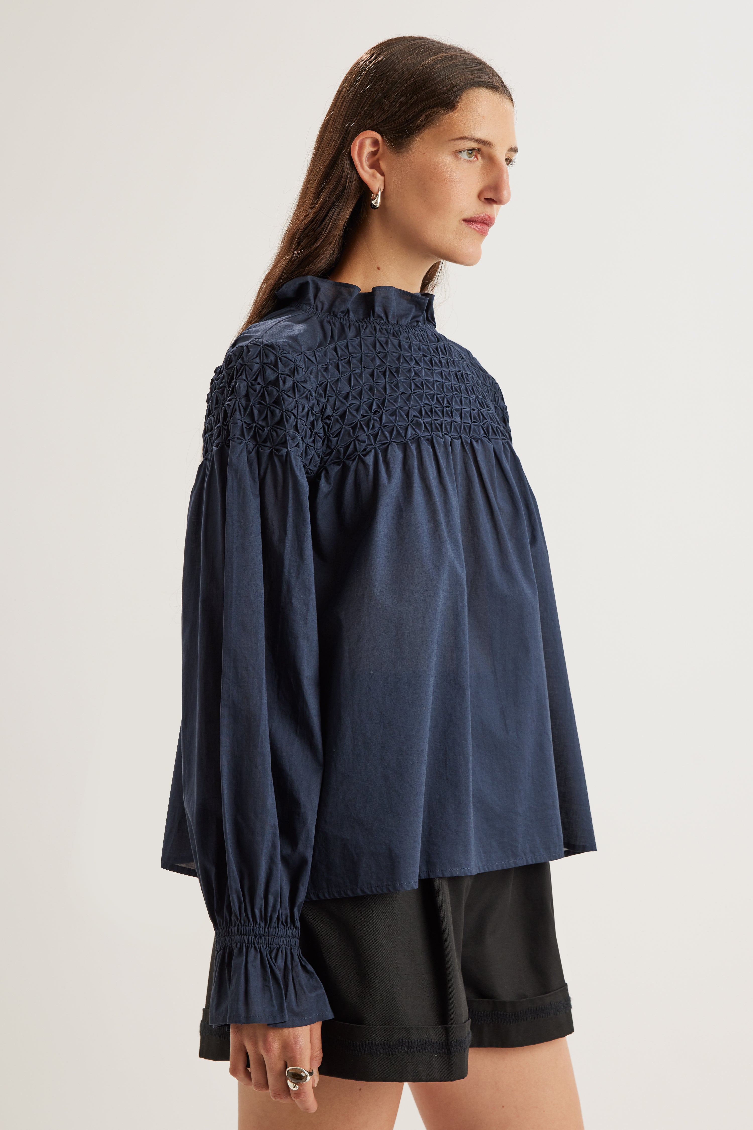 Majorelle Top in Navy
