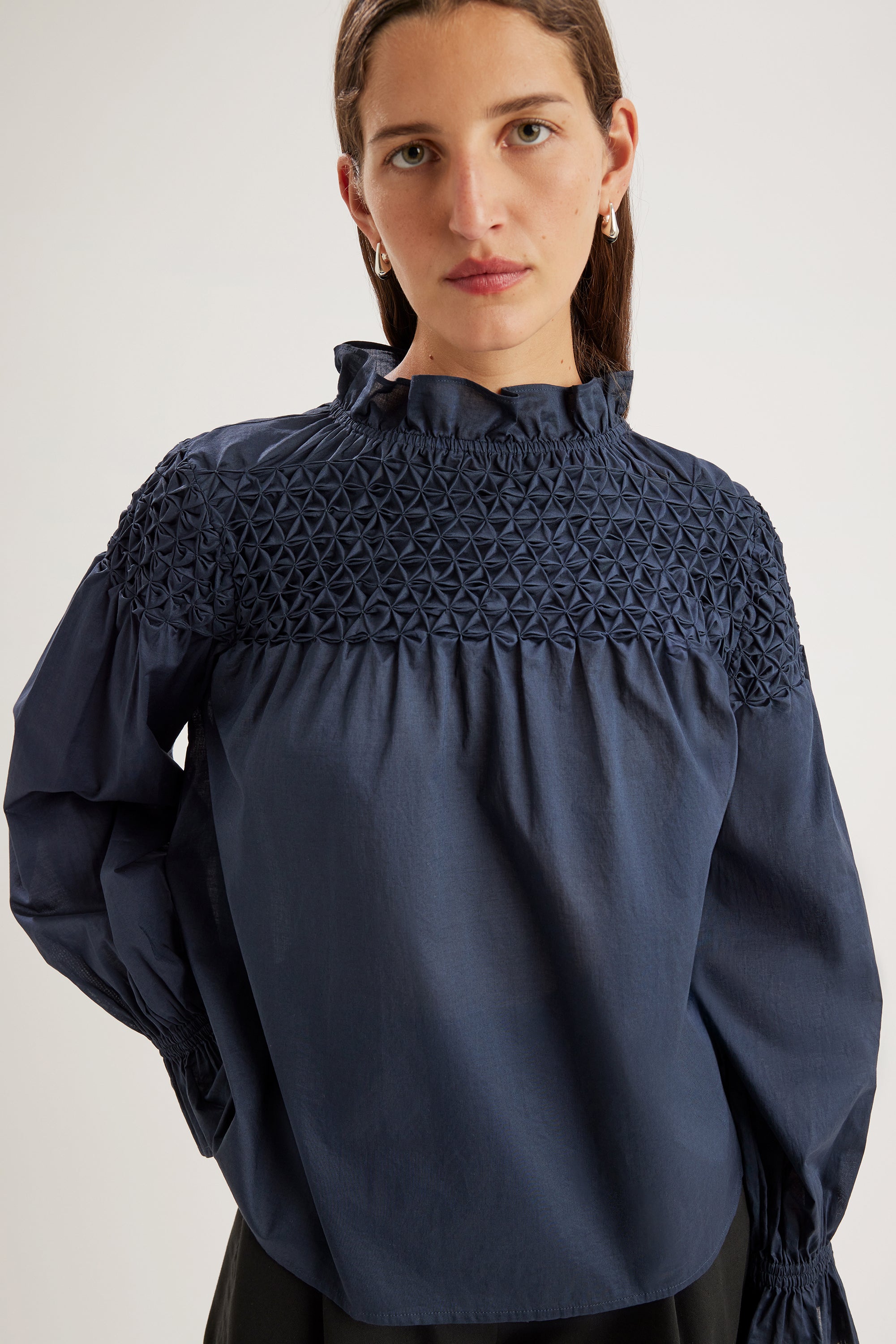 Majorelle Top in Navy