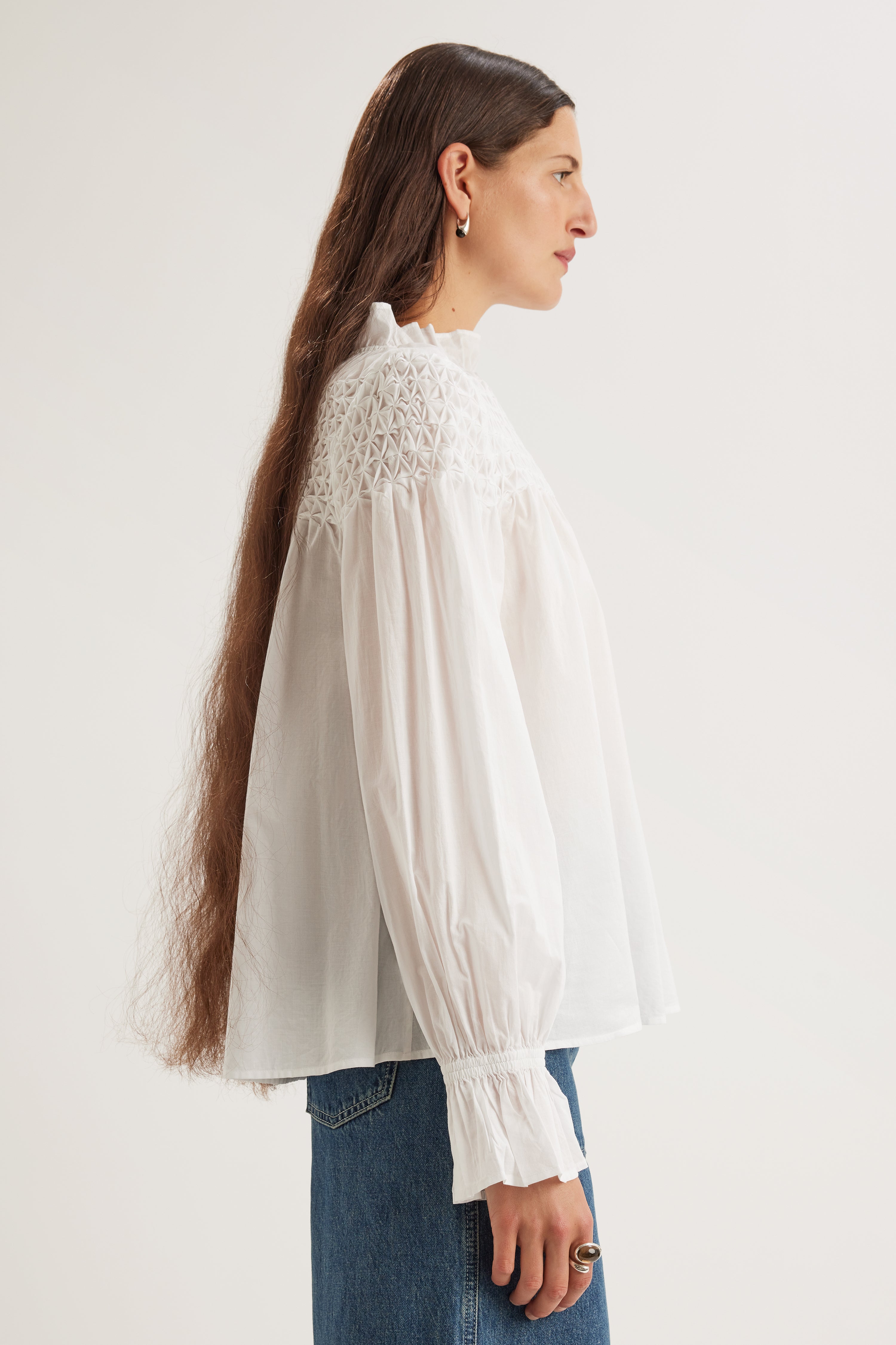 Majorelle Top in White