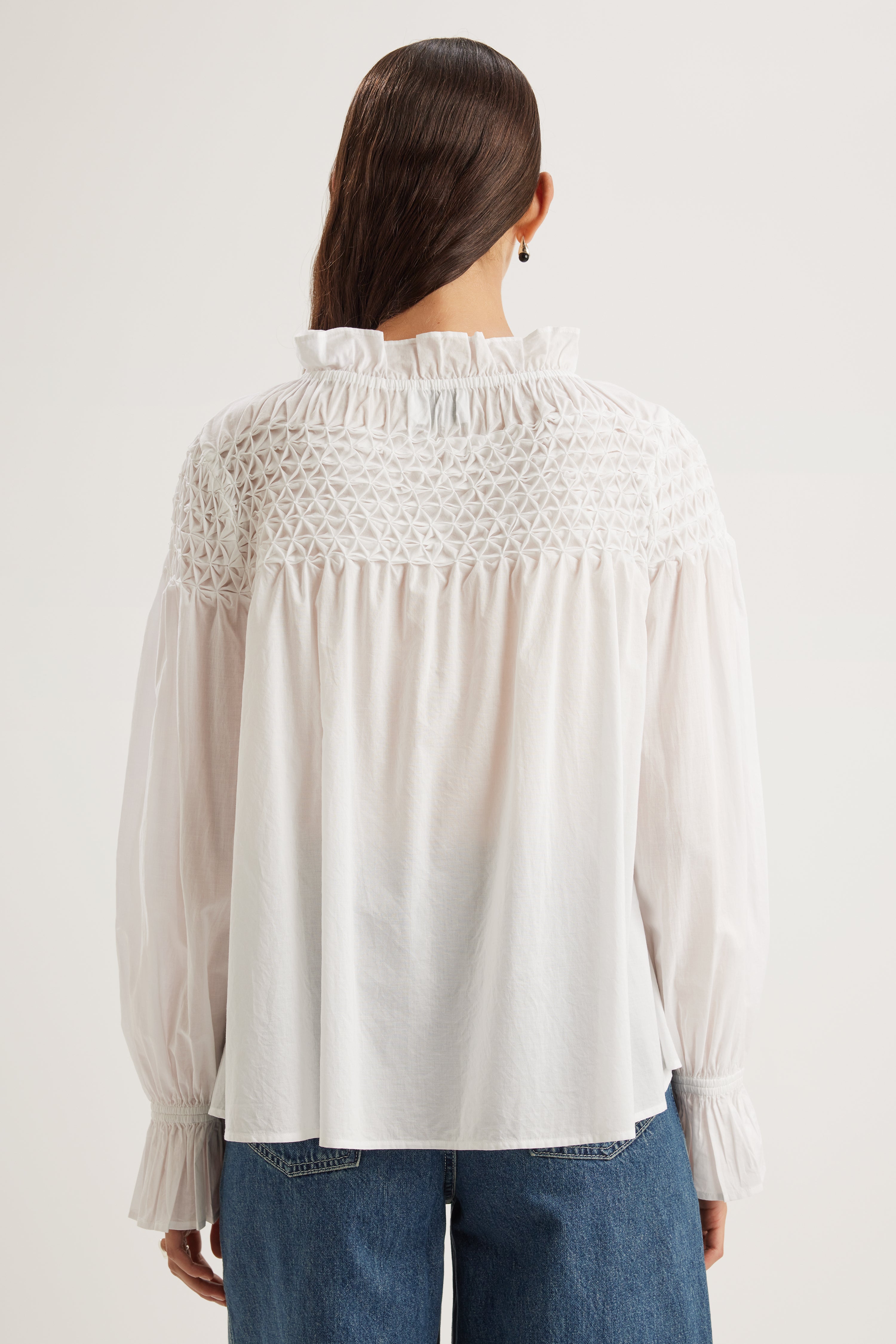 Majorelle Top in White