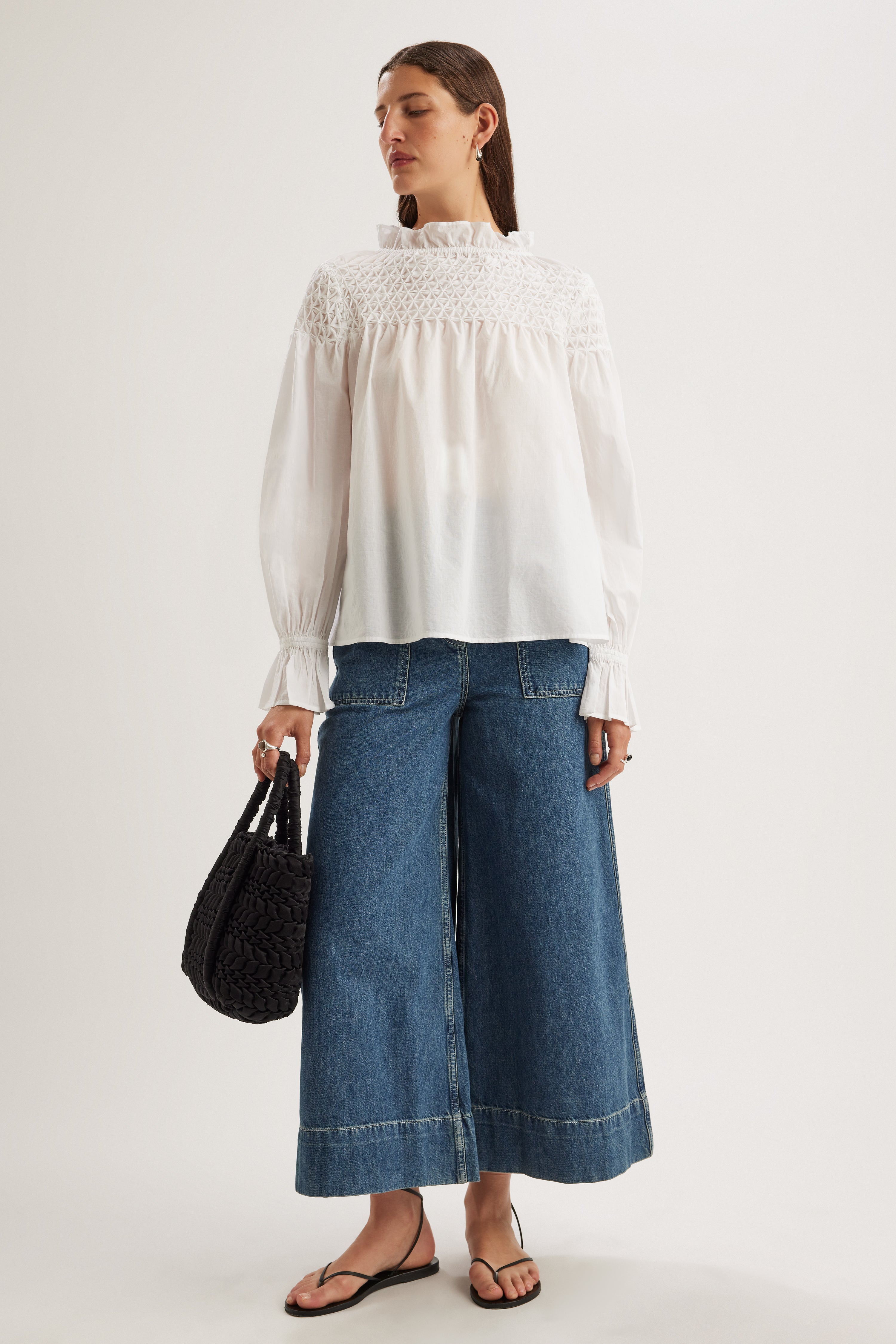 Majorelle Top in White