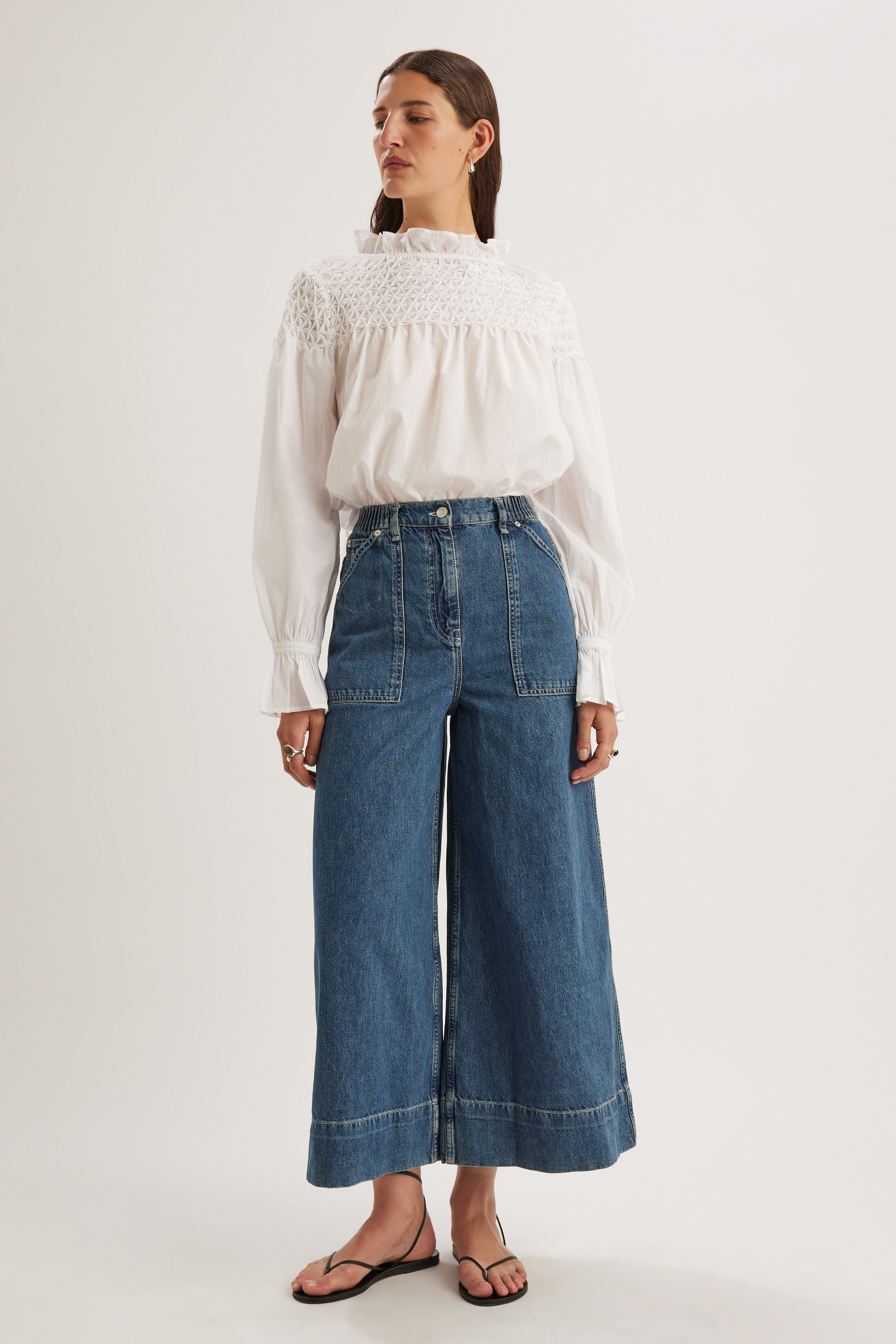 Majorelle Top in White