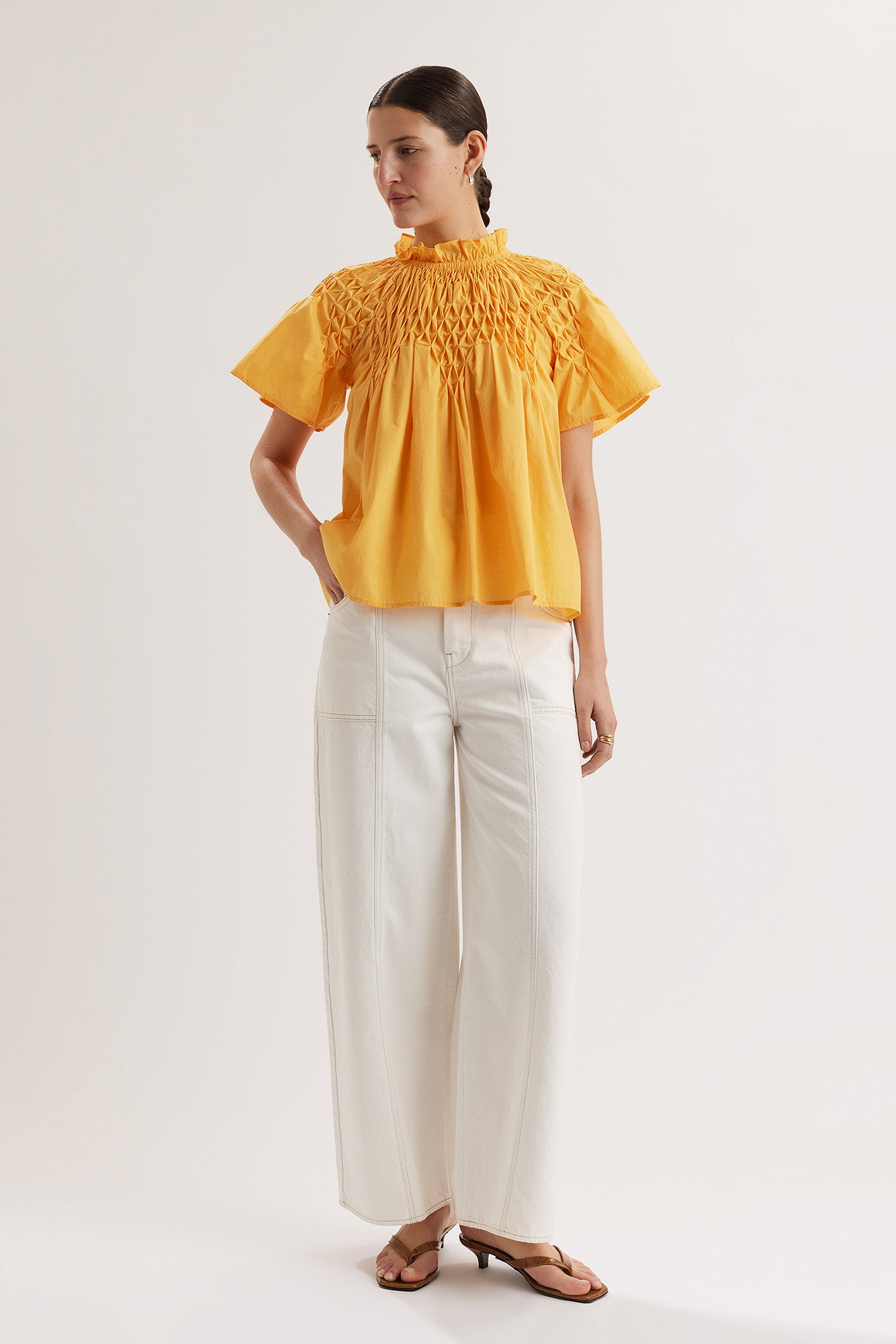 Bejart Top in Marigold