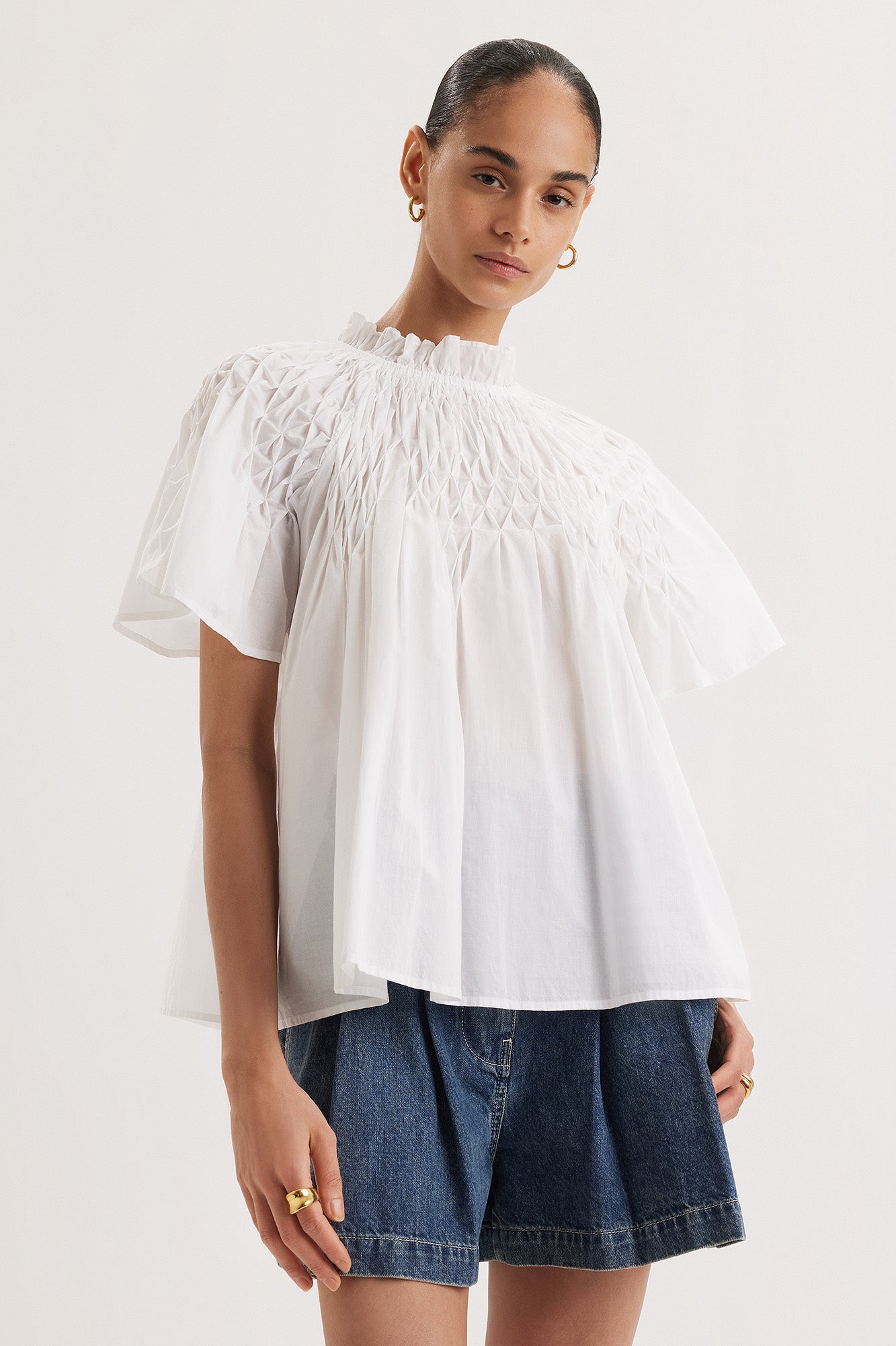 Bejart Top in White