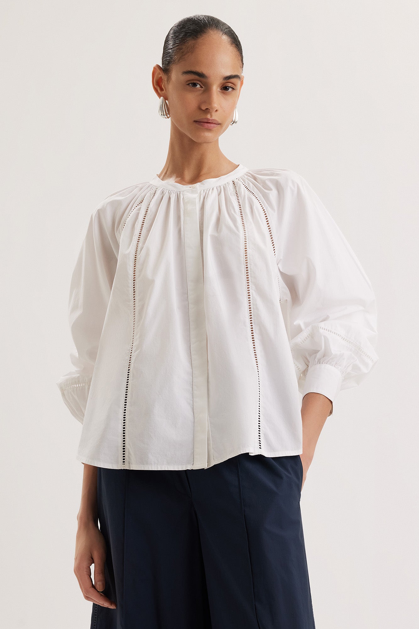 Roshni Top in White