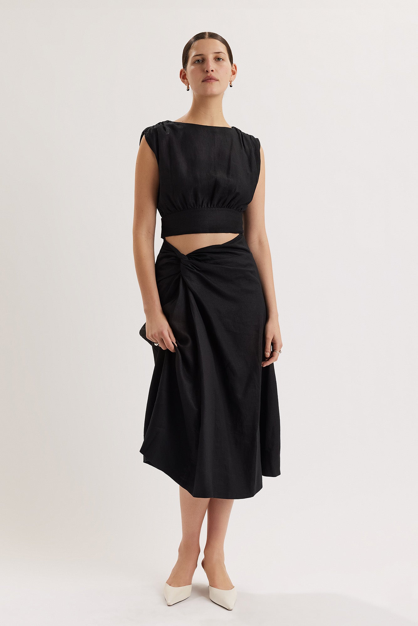Shaan Top in Black