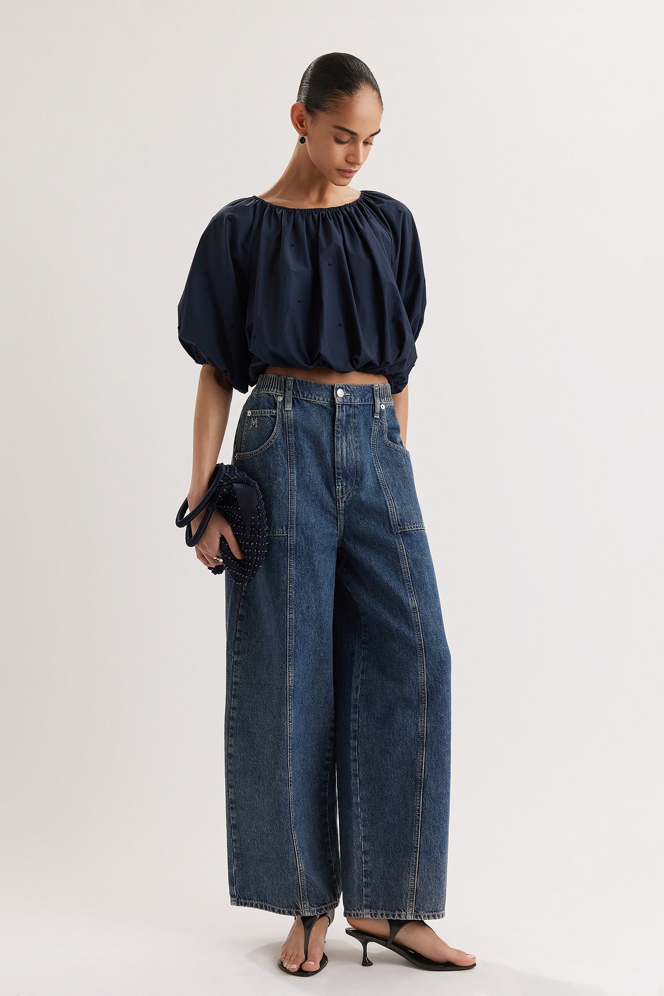 Tulsi Jean in Mid-Blue Wash