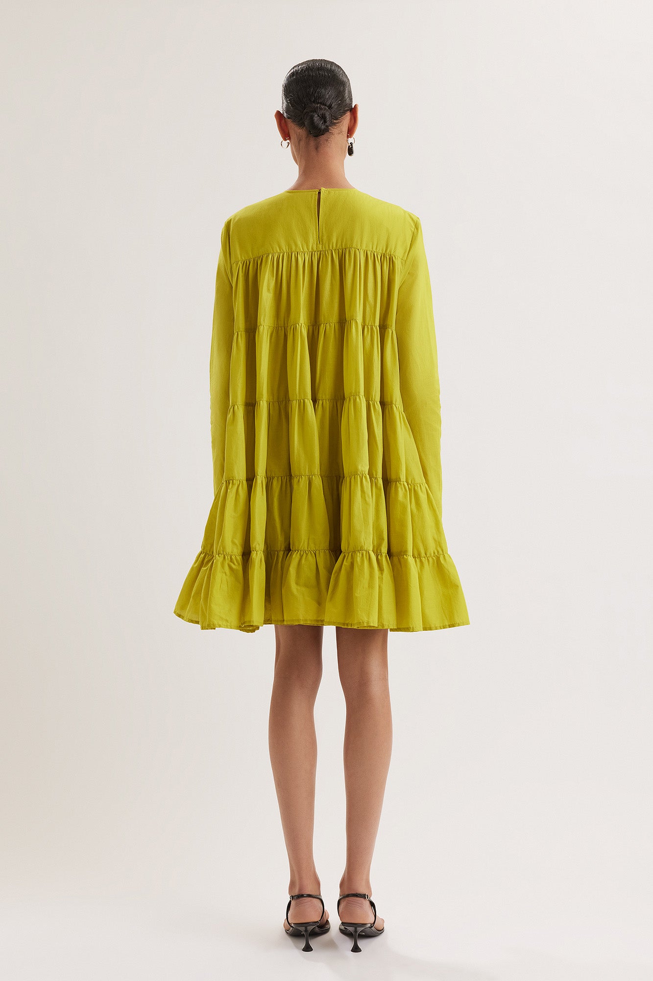 Soliman Dress in Lime