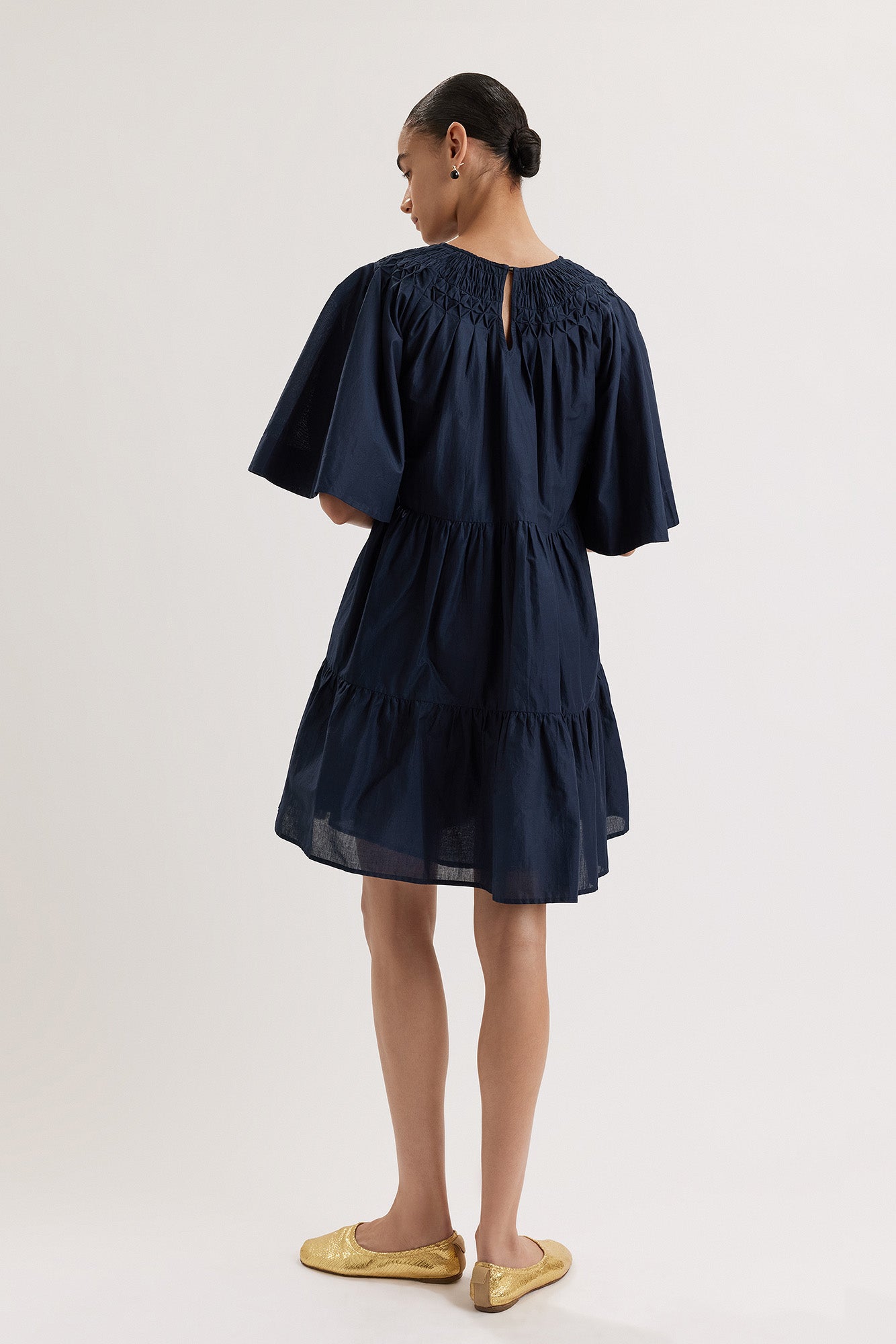 Rohilla Dress in Navy