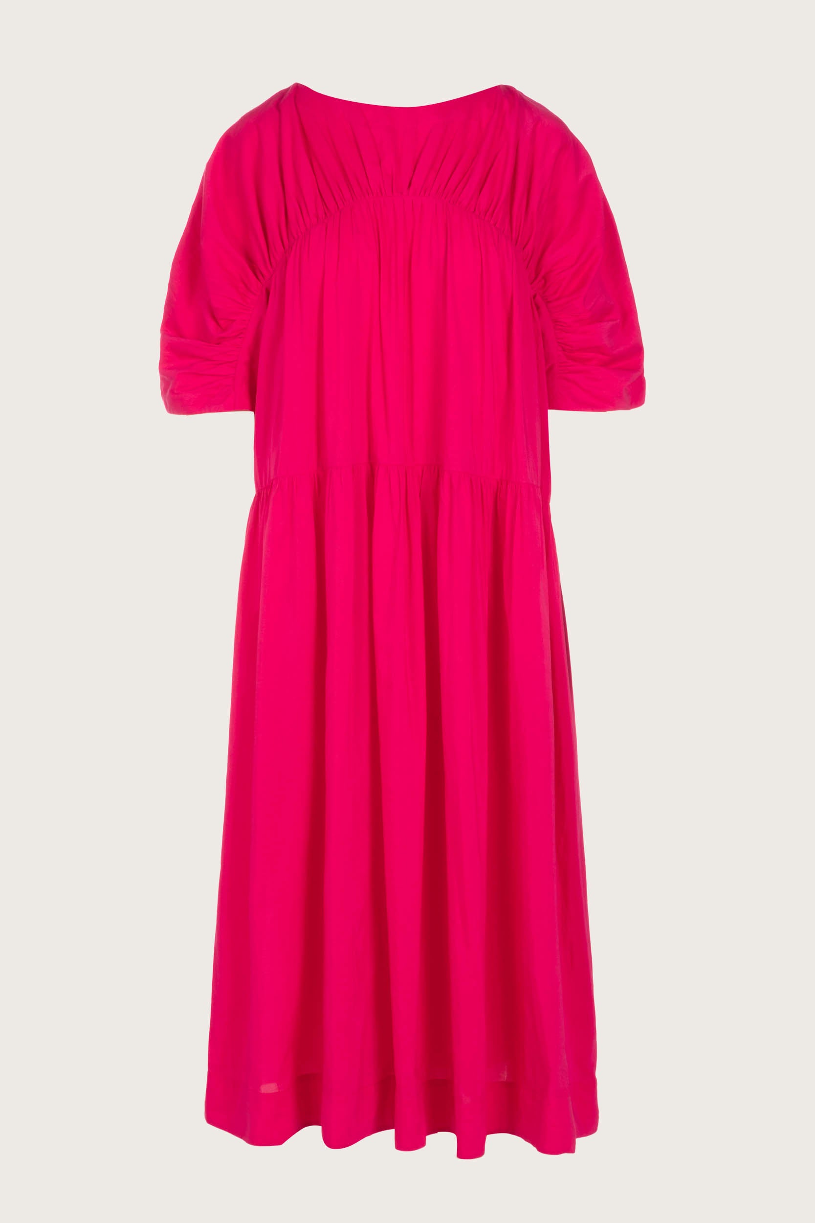 Kashmir Dress in Bougainvillea