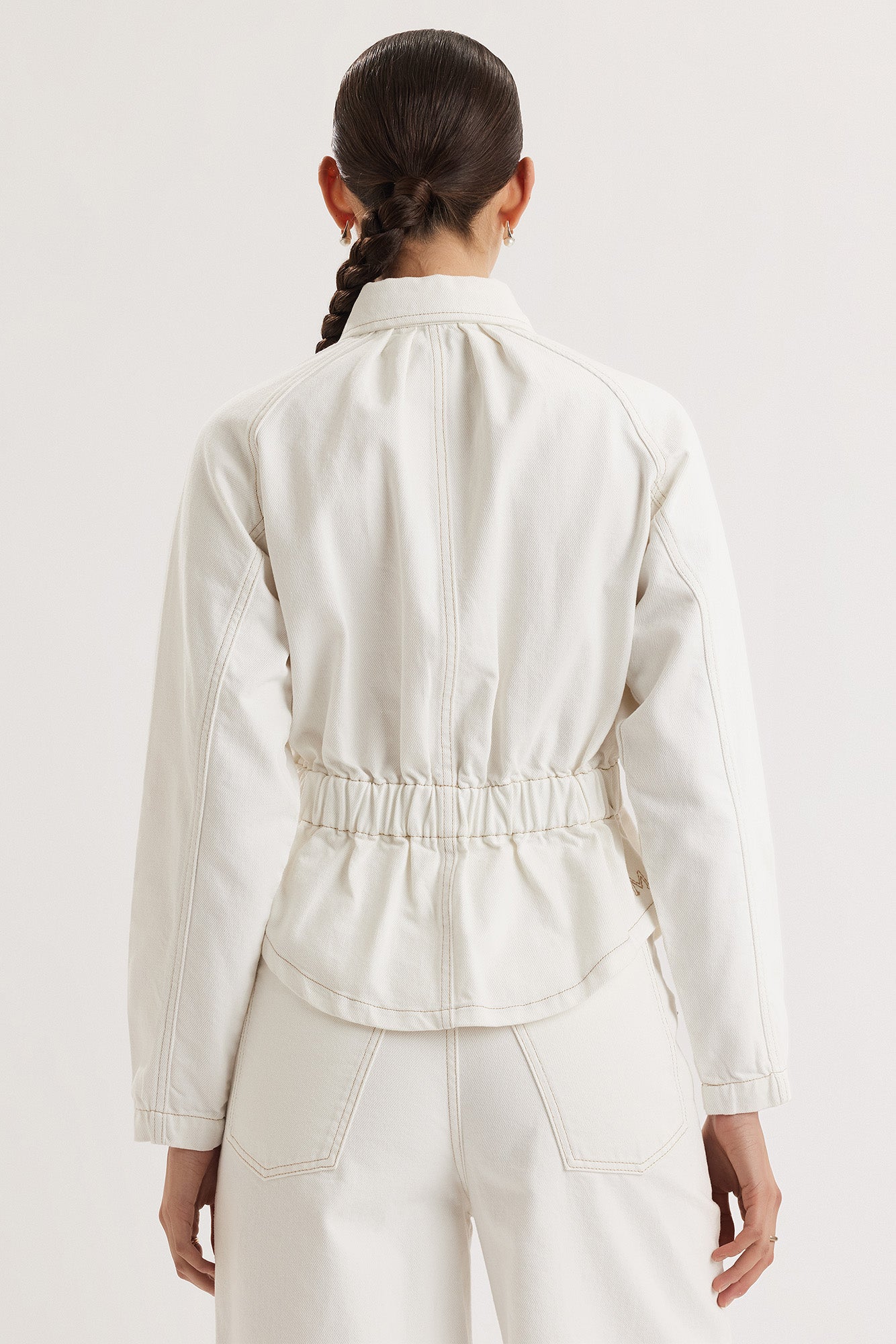 Rhea Jacket in Ecru