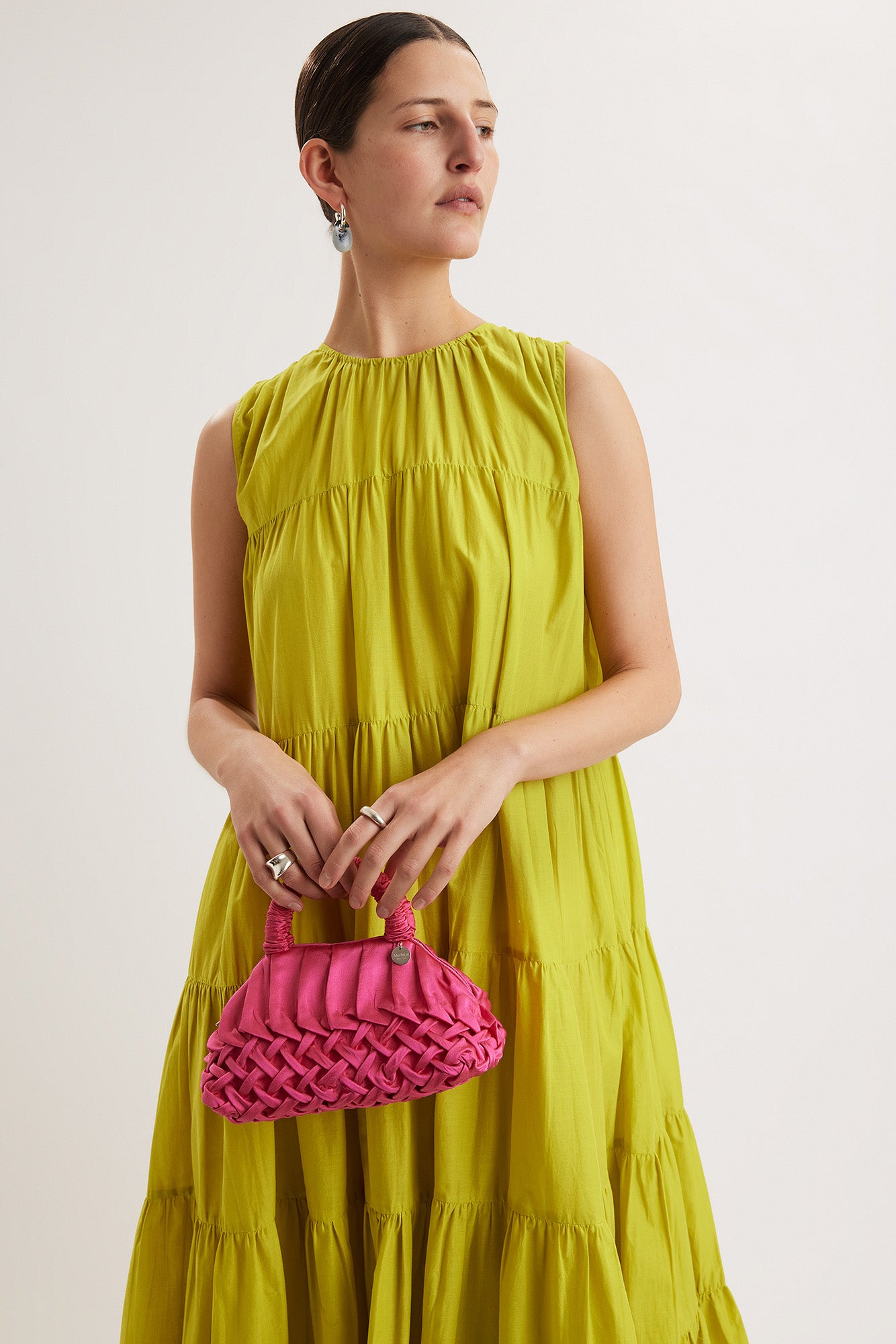 Lune Mini Bag in Bougainvillea