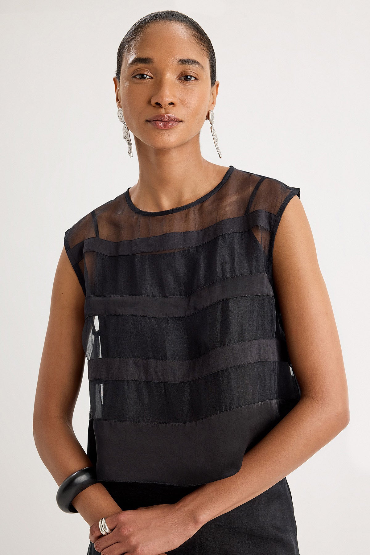 Roma Top in Black