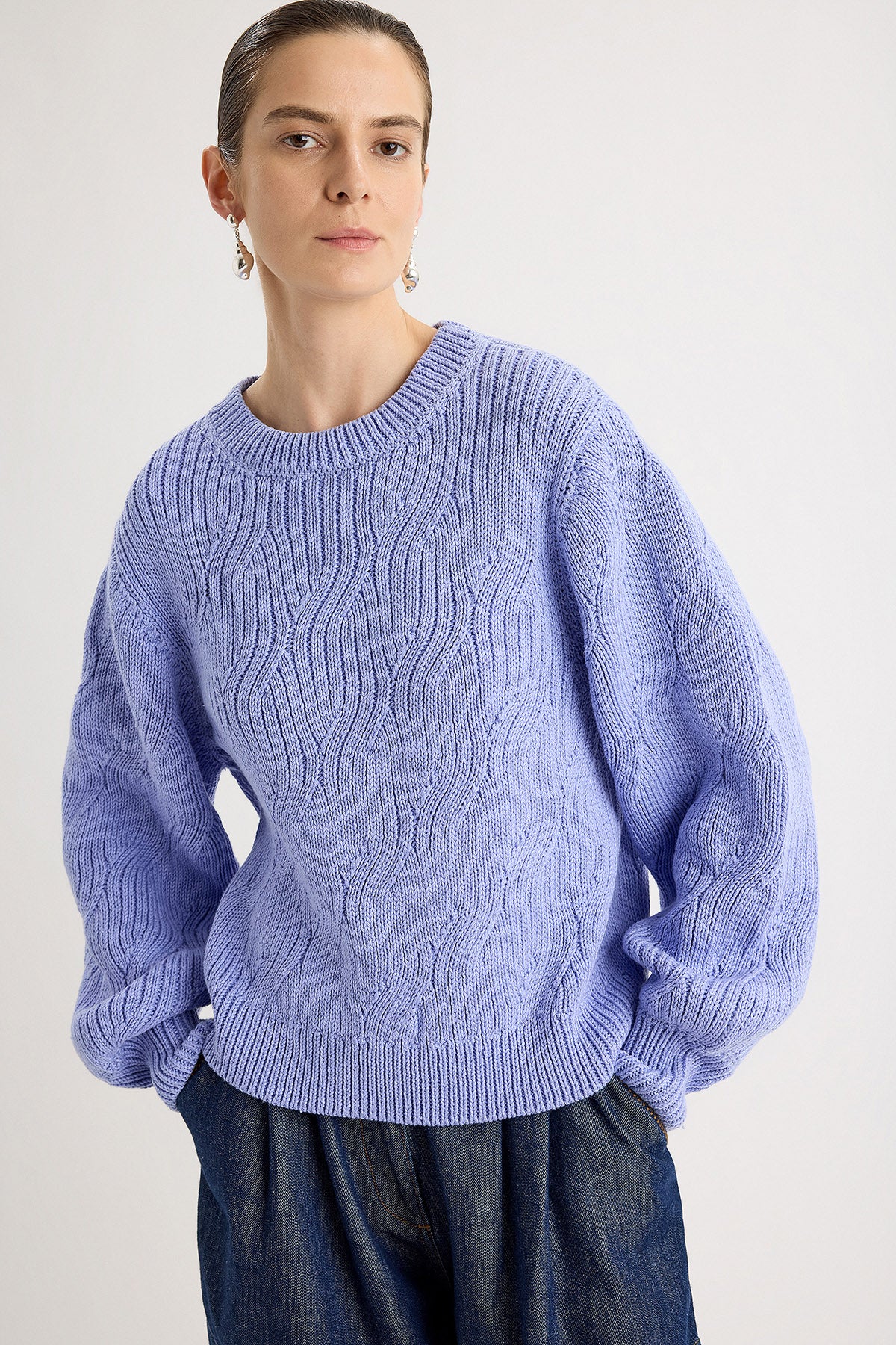 Ciela Sweater in Jacaranda