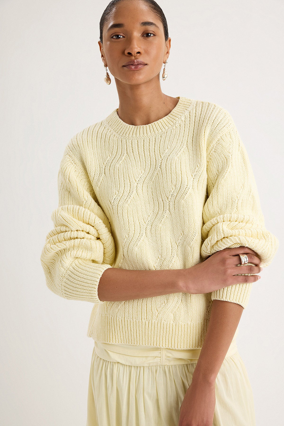Ciela Sweater in Straw