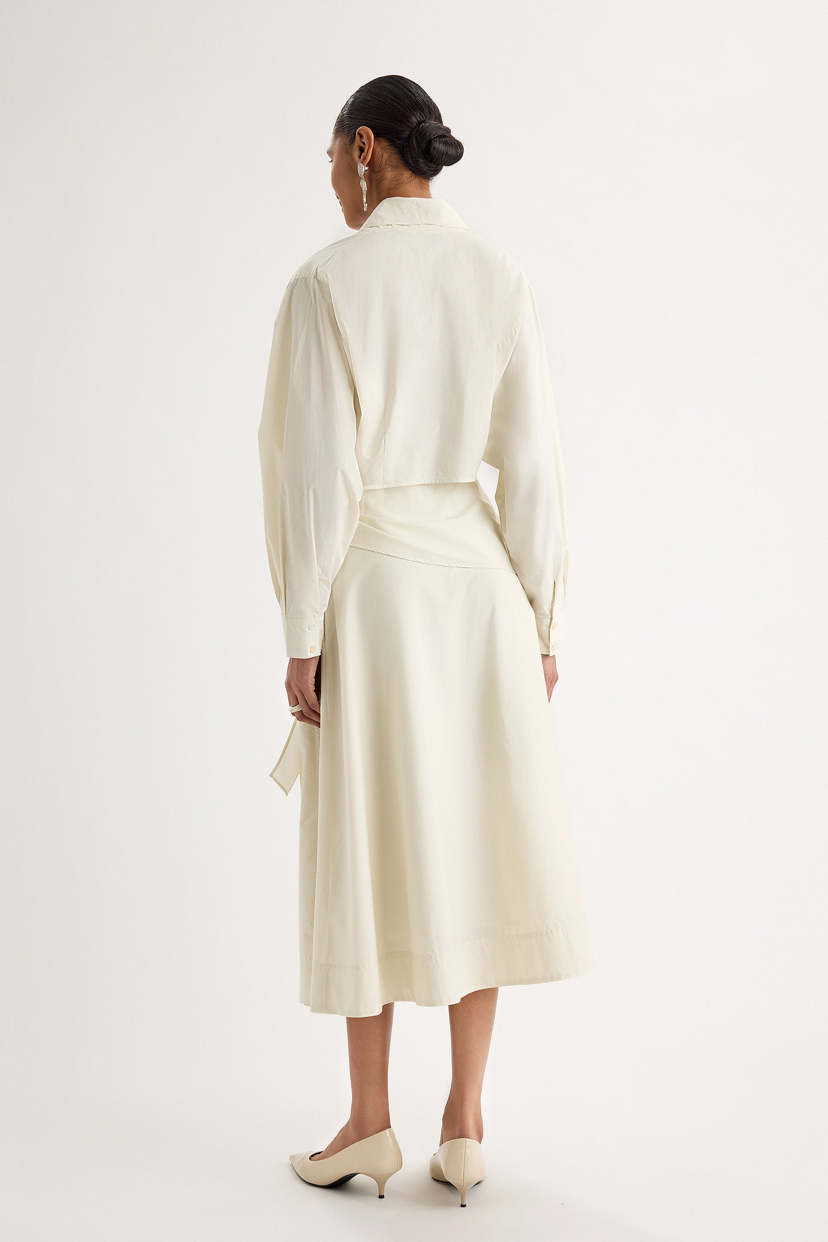 Camila Skirt in Chalk