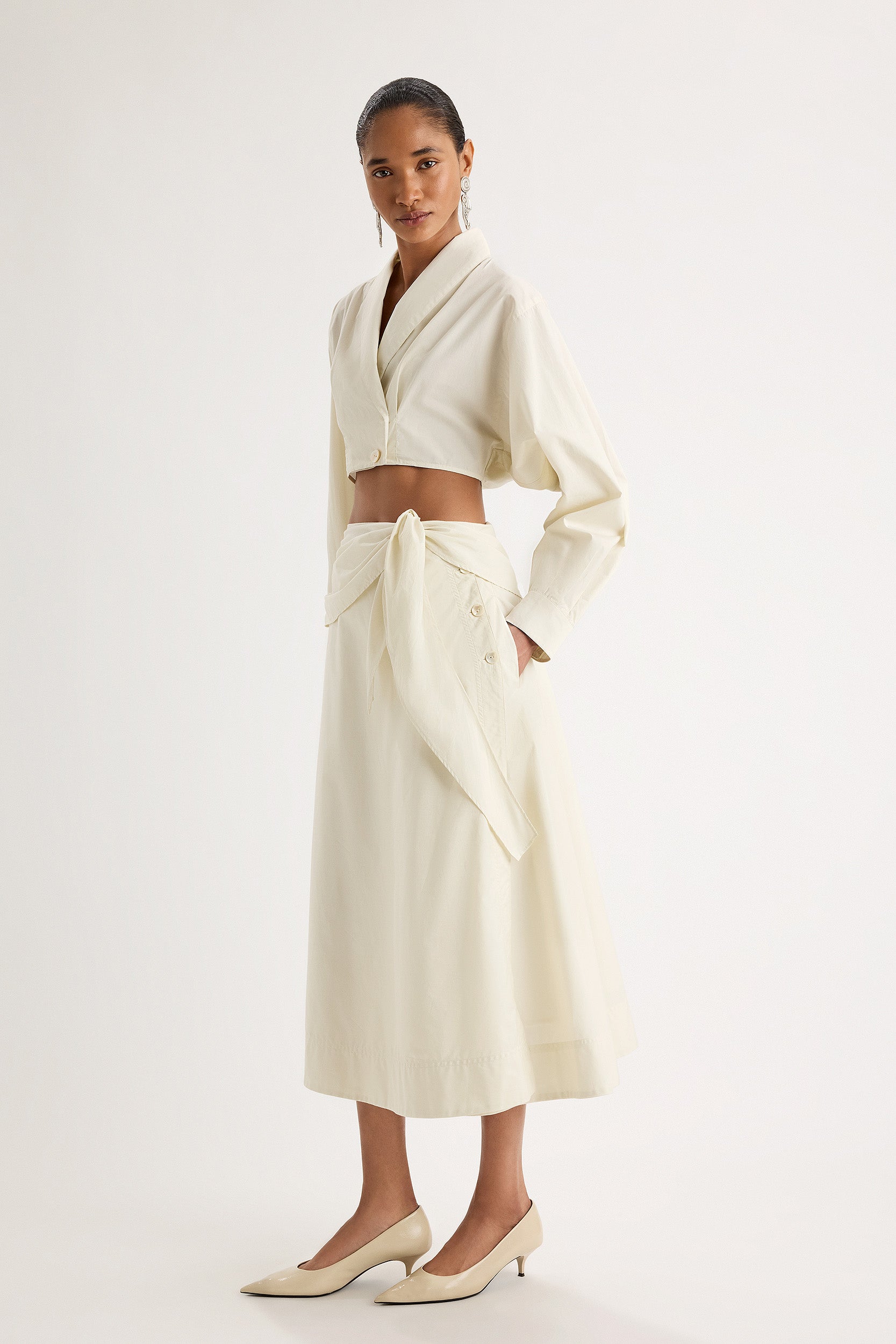 Eterna Top in Chalk