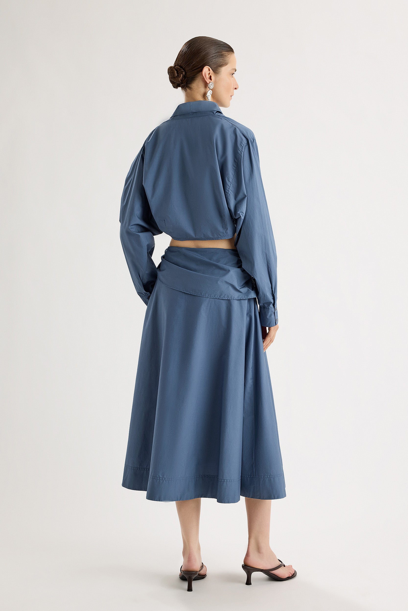 Camila Skirt in Indigo