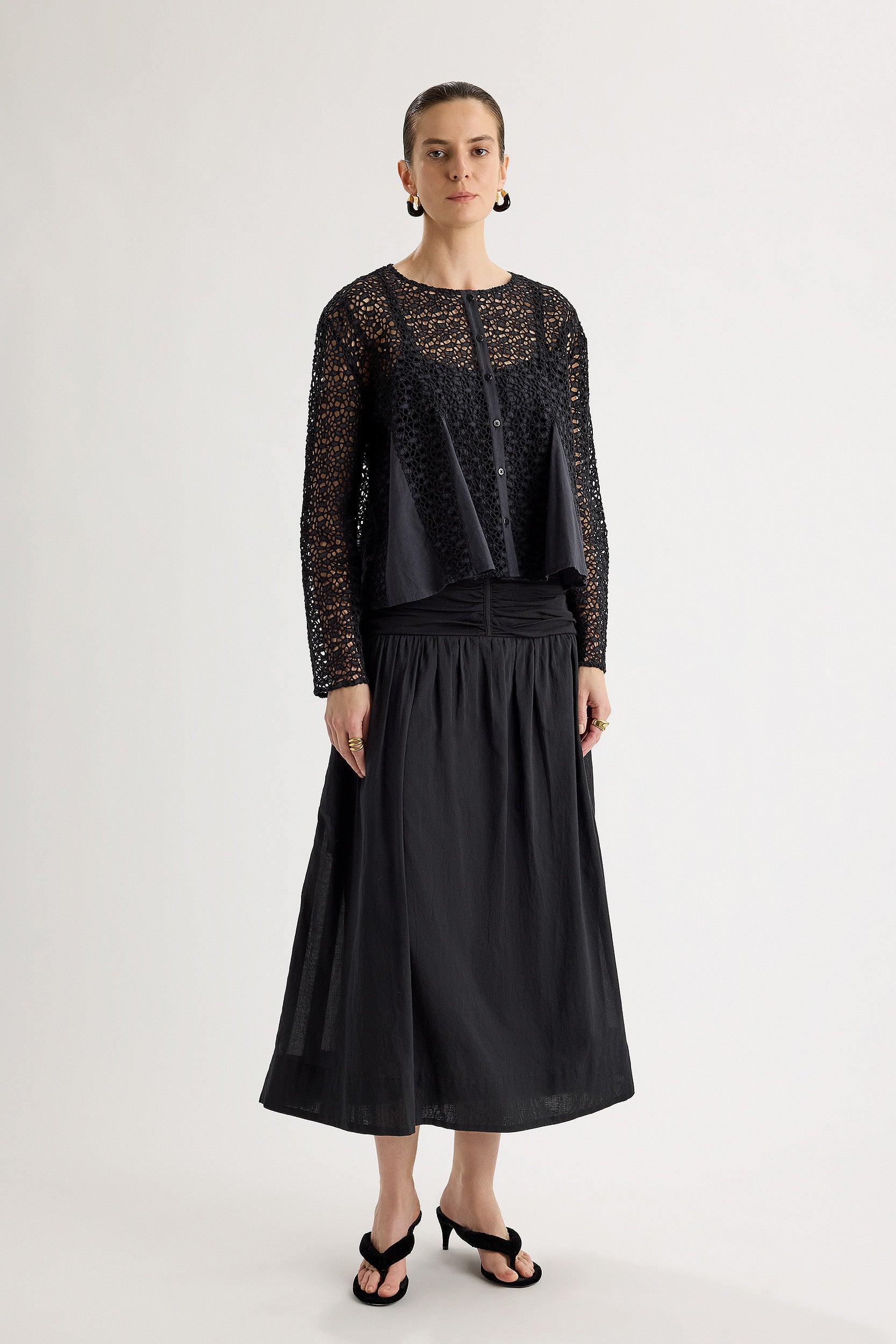 Oro Top in Black