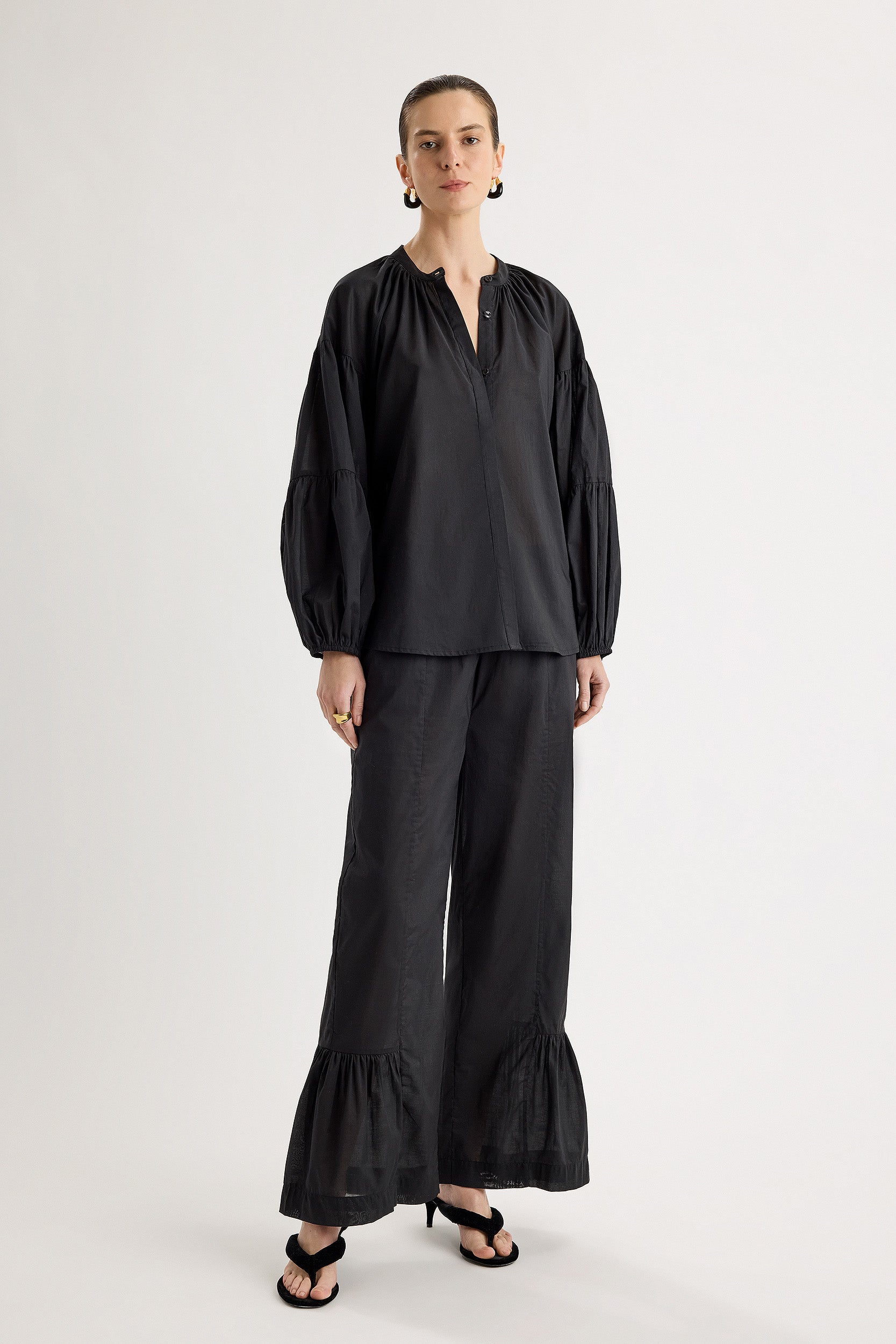 Palmas Top in Black