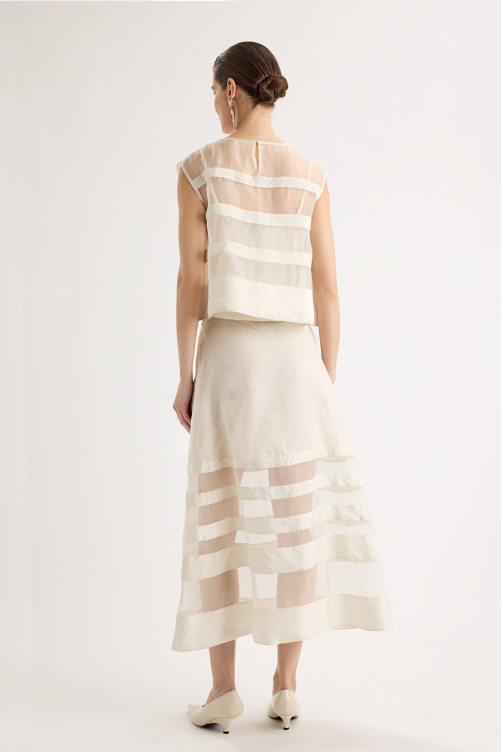 Valentina Skirt in Chalk