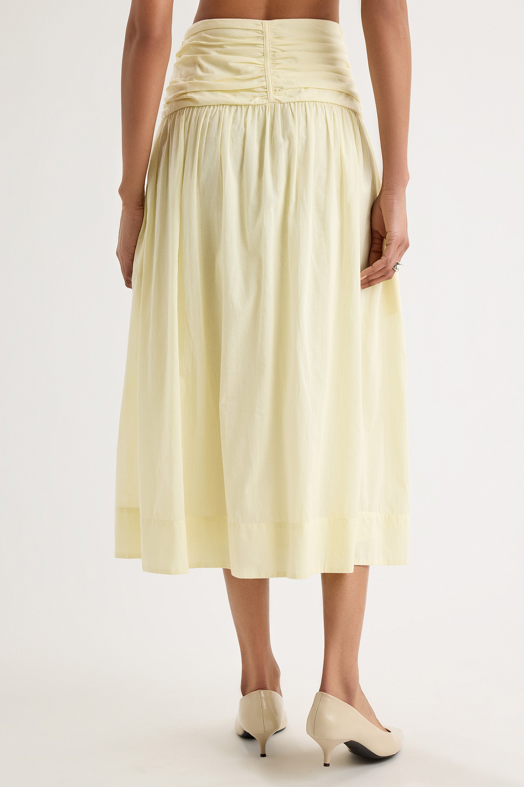 Ceniza Skirt in Straw